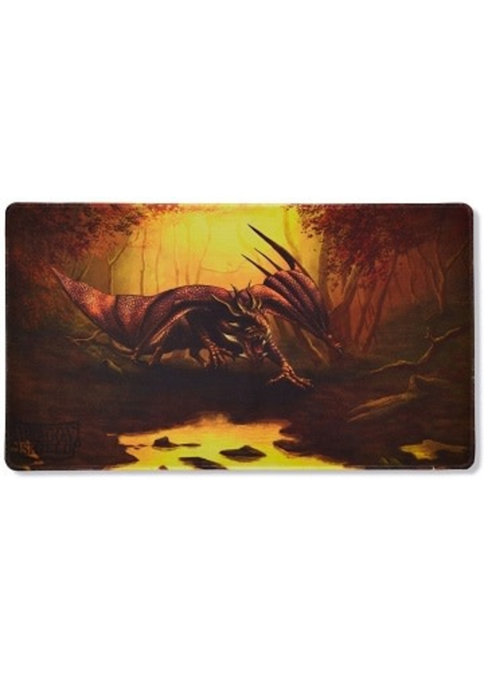 Arcane Tinmen Mouse Pad 14x24 Inch Umber Dragon