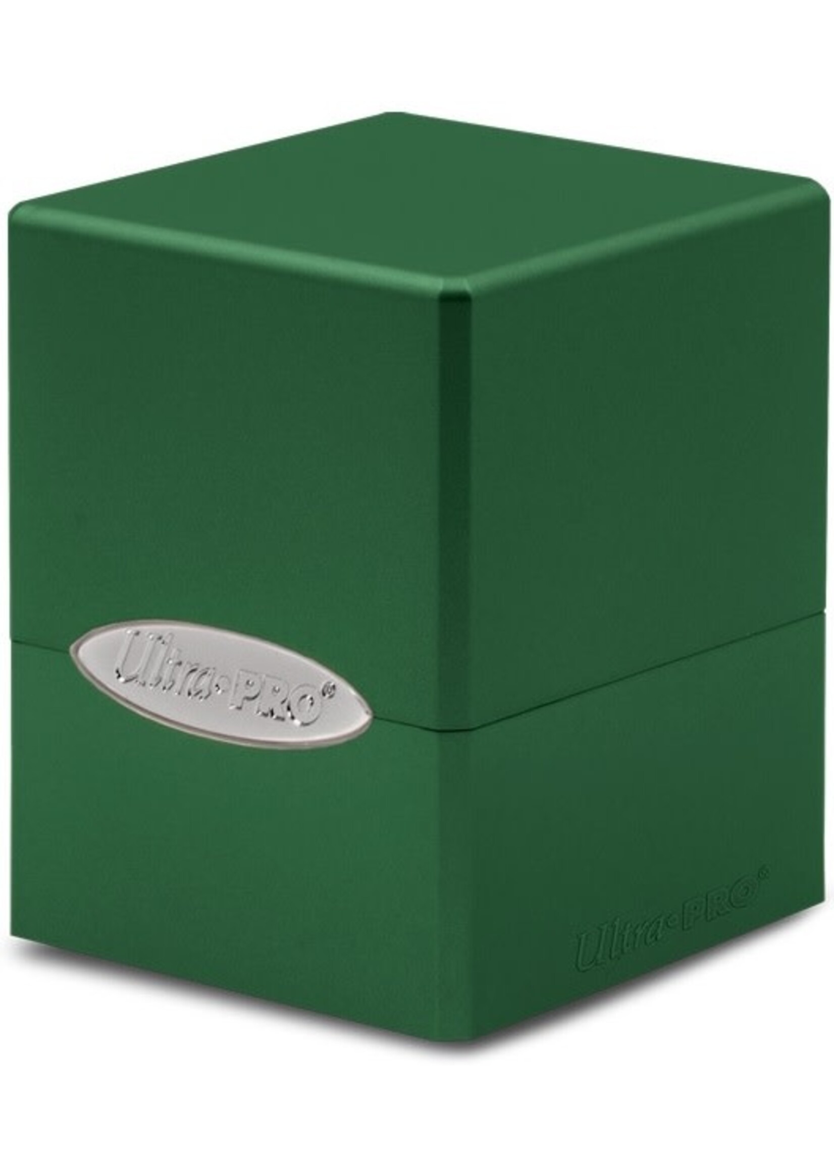 Ultra Pro Deck Box 15588 Satin Cube Forest Green 100+