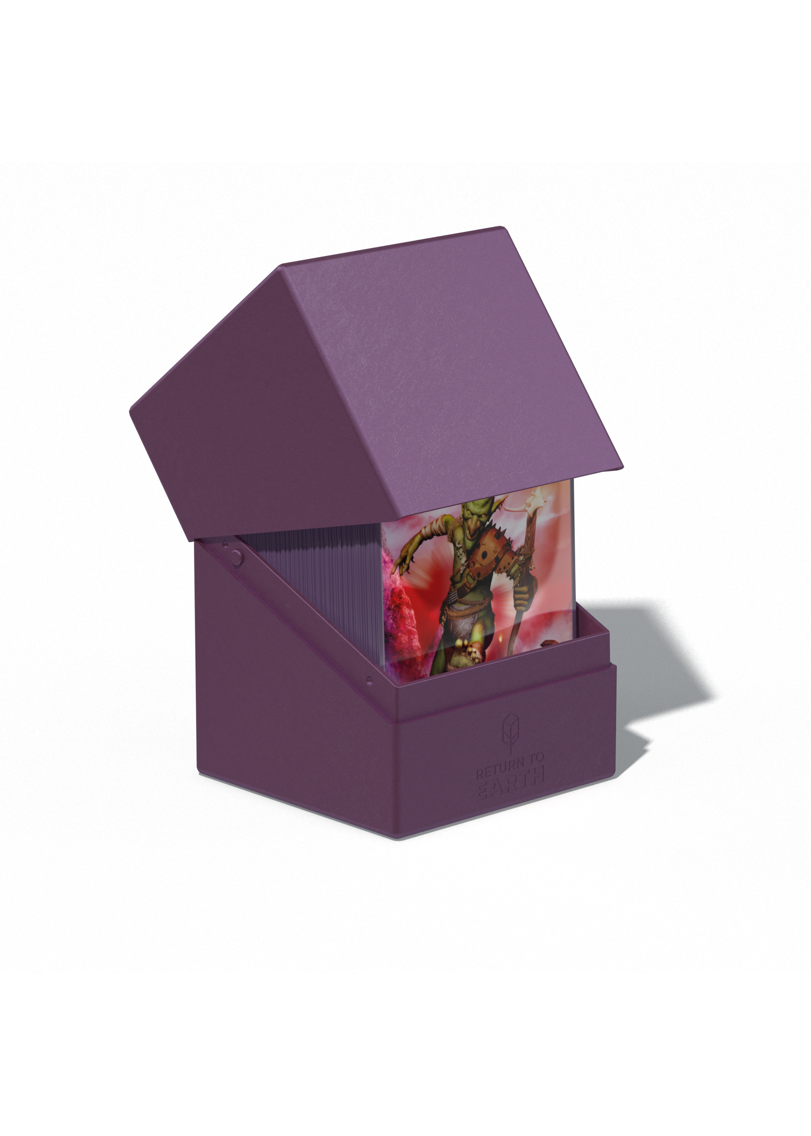 Ultimate Guard Deck Box 00300 Boulder Purple 100+