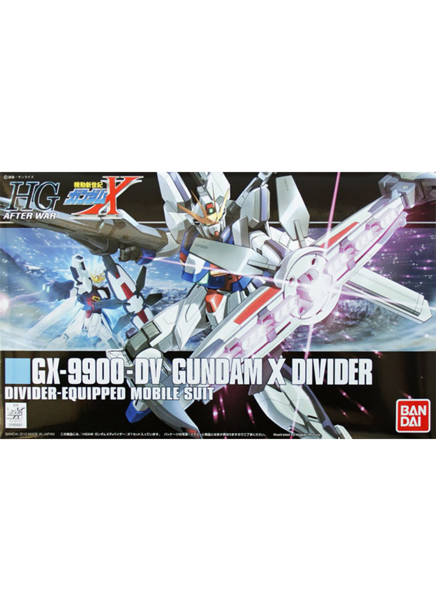 Bandai BNDAI2117229 HGUC GX-9900 DV Gundam X Divider (1/144)