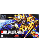 Bandai BNDAI2140531 HGUC MSN-001 Delta Gundam (1/144)