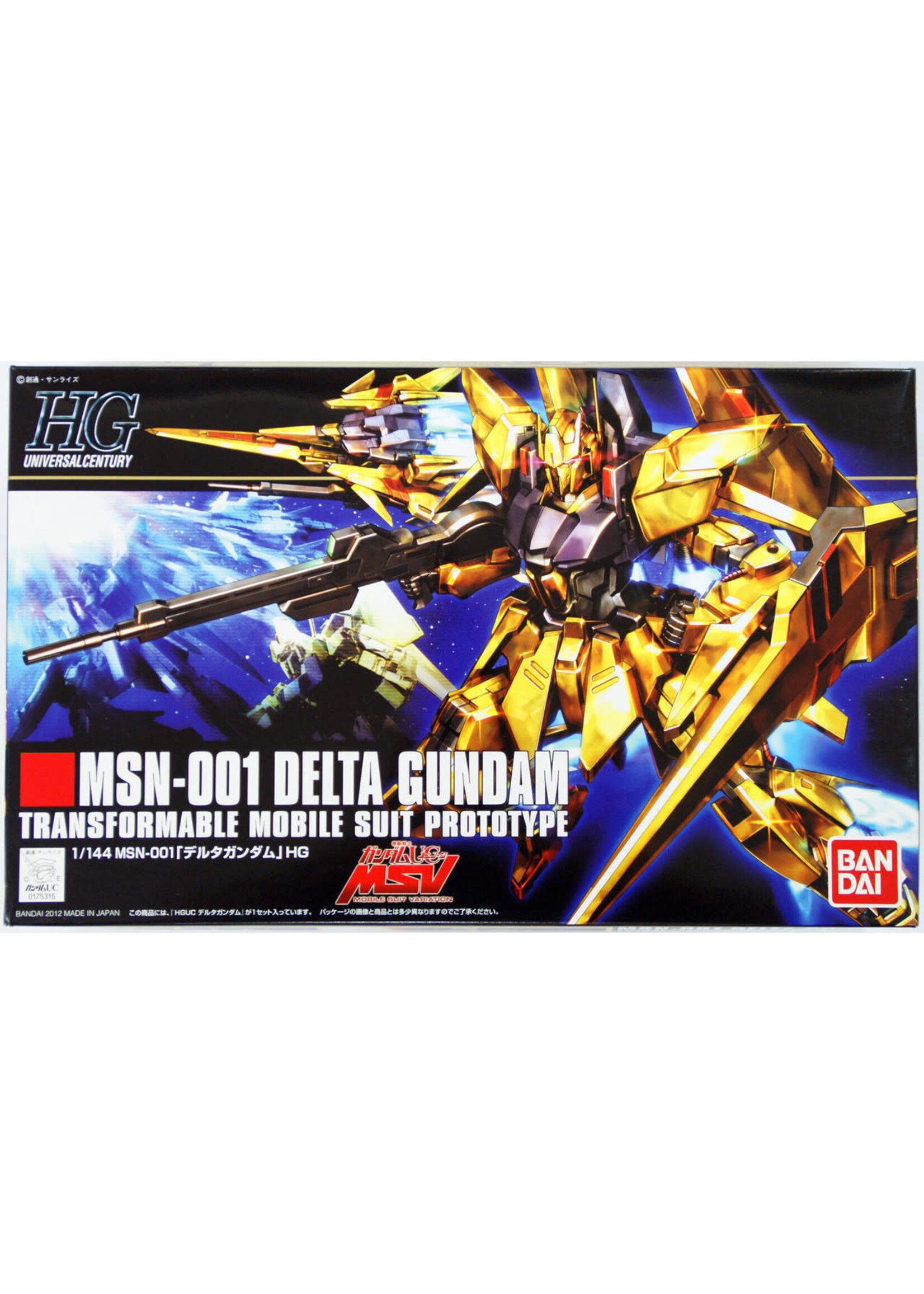 Bandai HGUC MSN-001 Delta Gundam (1/144)