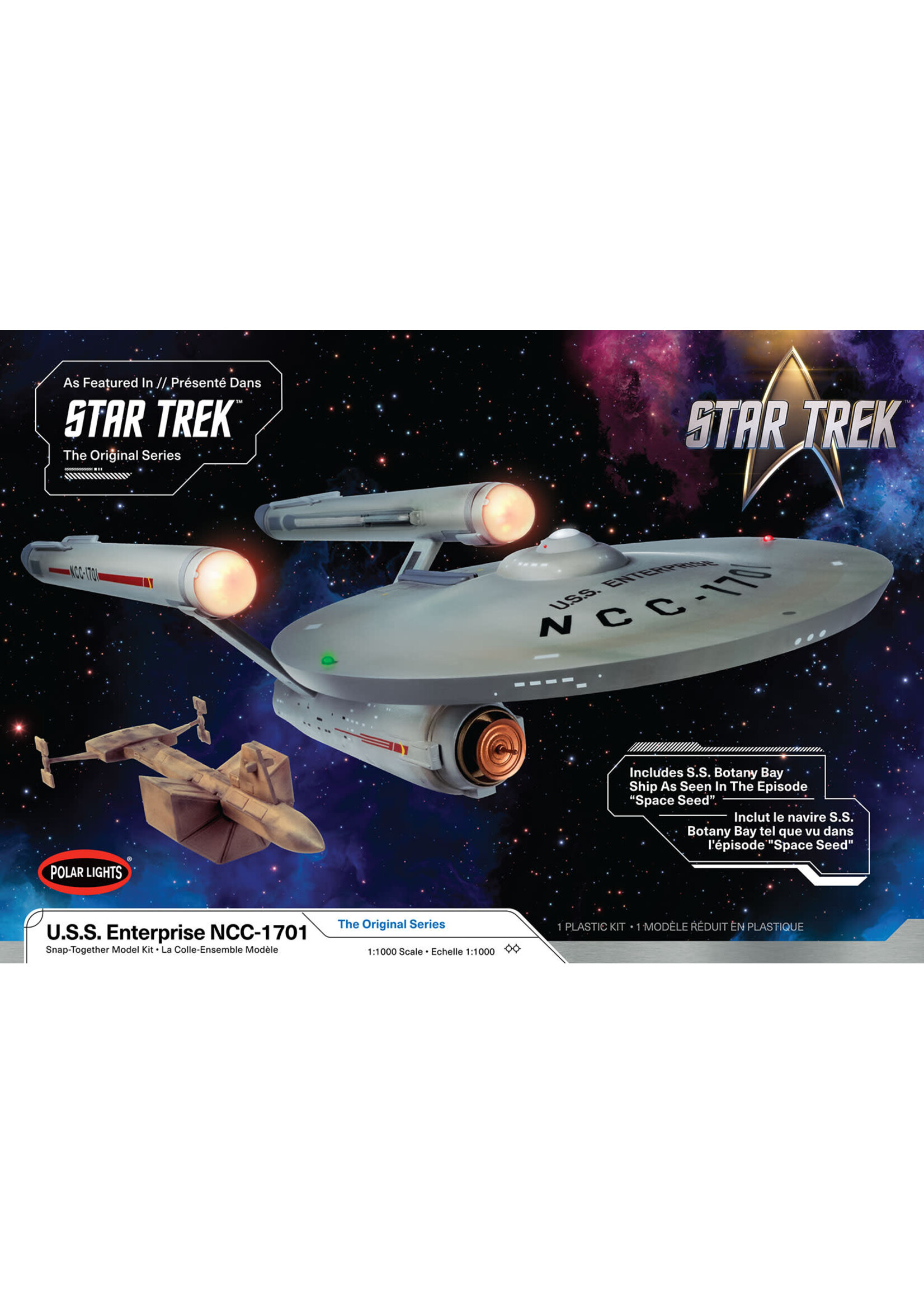 Polar Lights POL1000 Star Trek USS Enterprise NCC-1701 (1/1000)