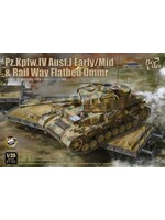Border BORBT025 Pz.Kpfw.IV Ausf.J Early/Mid with Rail Flatbed Ommr (1/35)