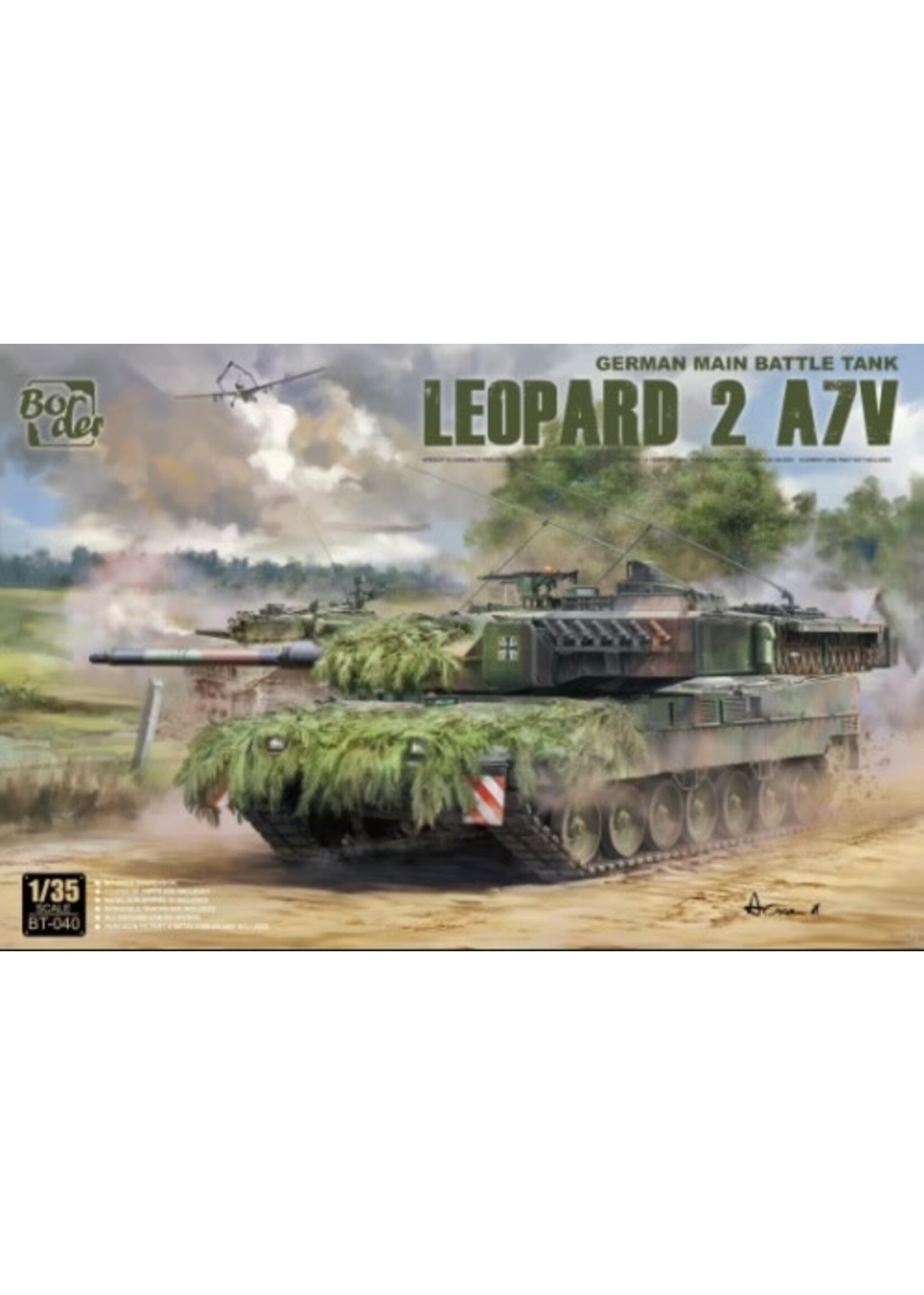 Border BORBT040 Leopard 2 A7V (1/35)