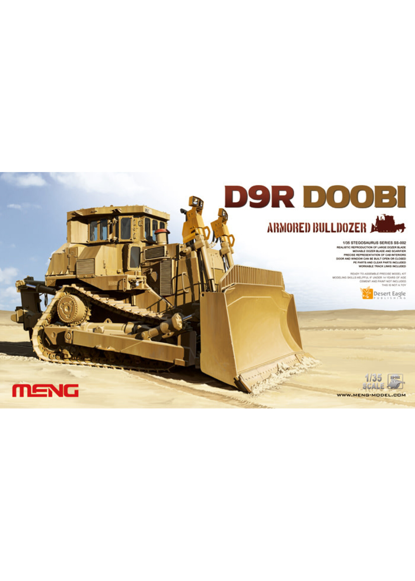 MENG MENGSS002 D9R Doobi Armoured Bulldozer (1/35)