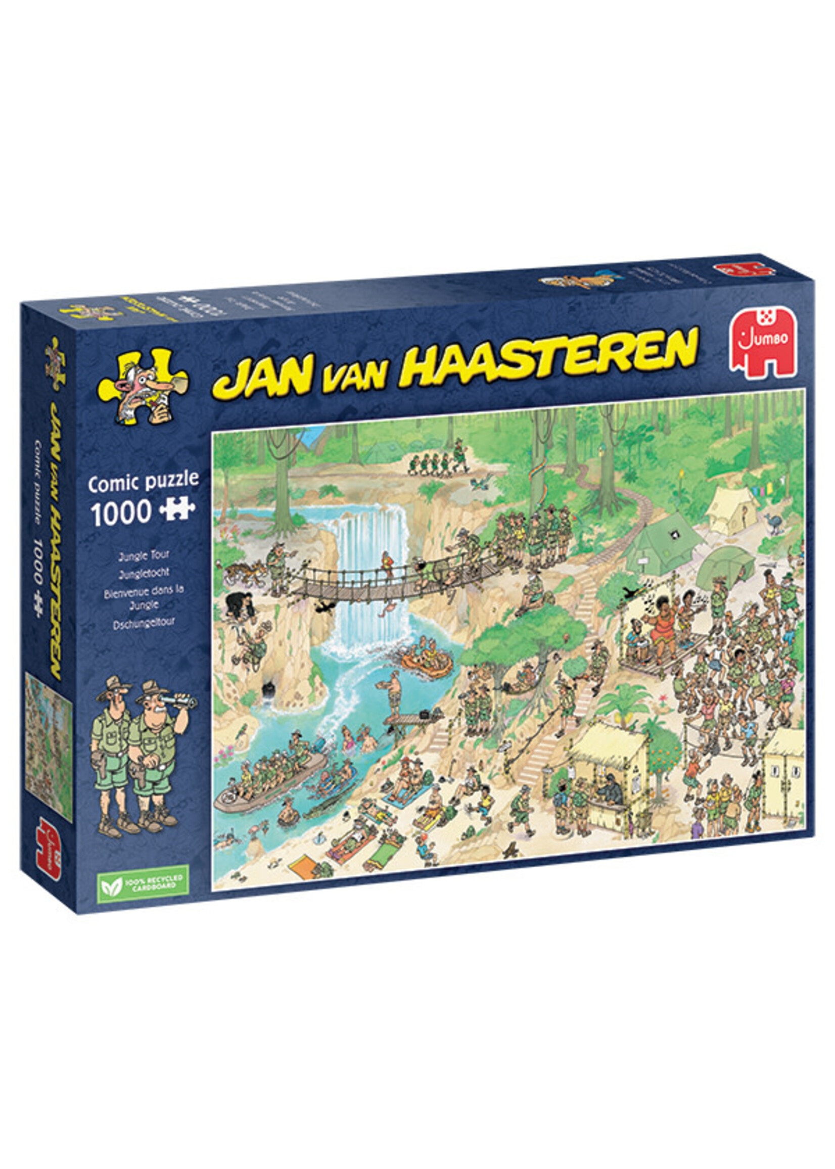 Jumbo JUM00316 Jungle Tour (Puzzle1000)