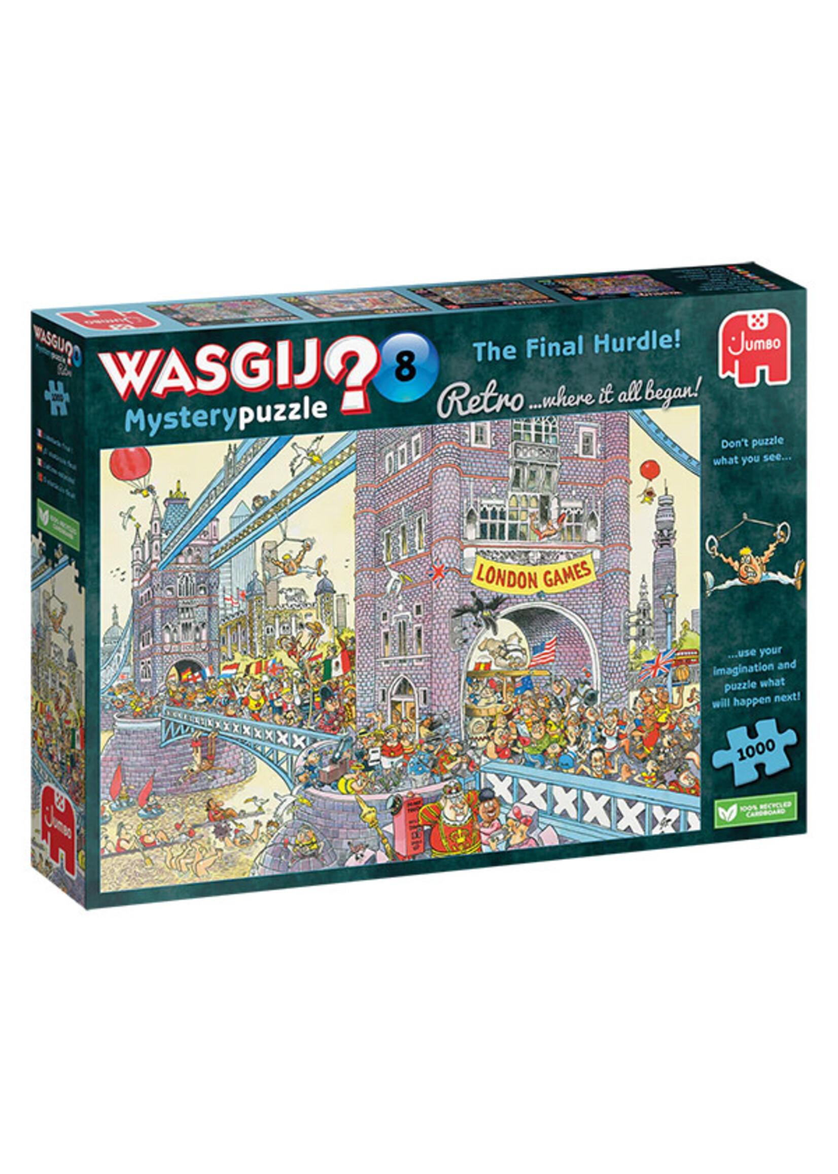 Jumbo JUM00330 WASGIJ The Final Hurdle (Puzzle1000)