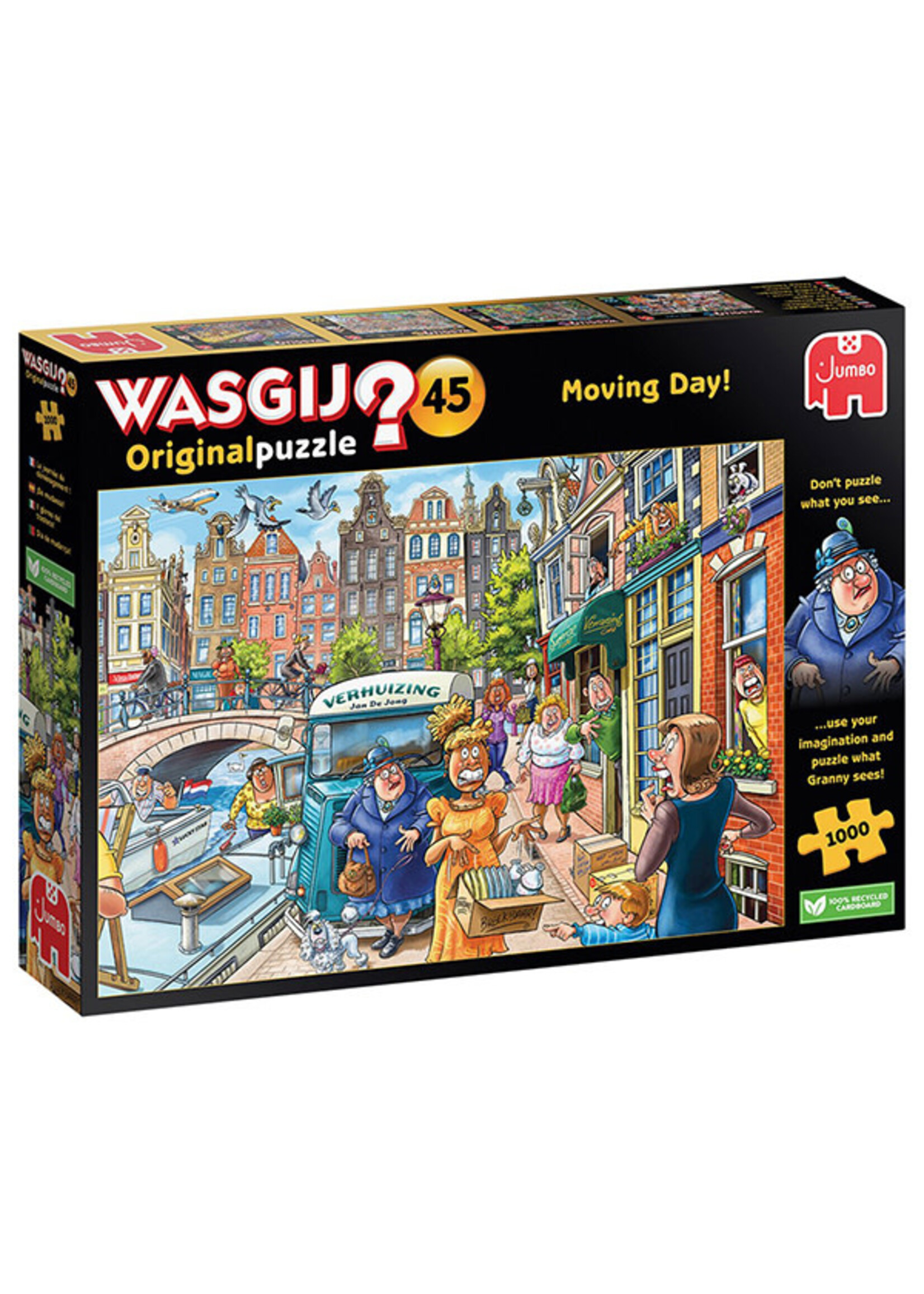 Jumbo JUM00336 WASGIJ Moving Day (Puzzle1000)