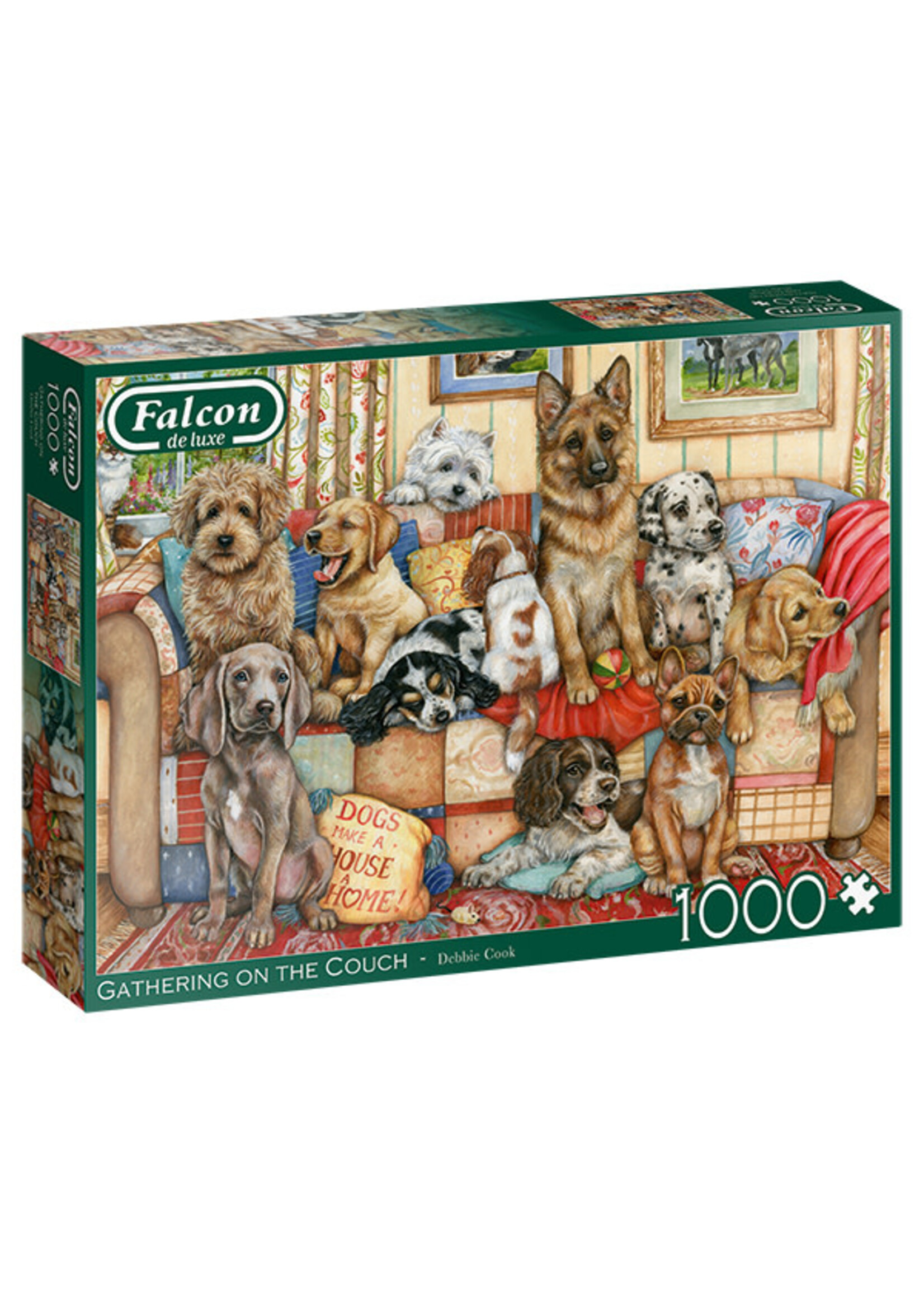 Falcon FAL11293 Gathering on the Couch (Puzzle1000)