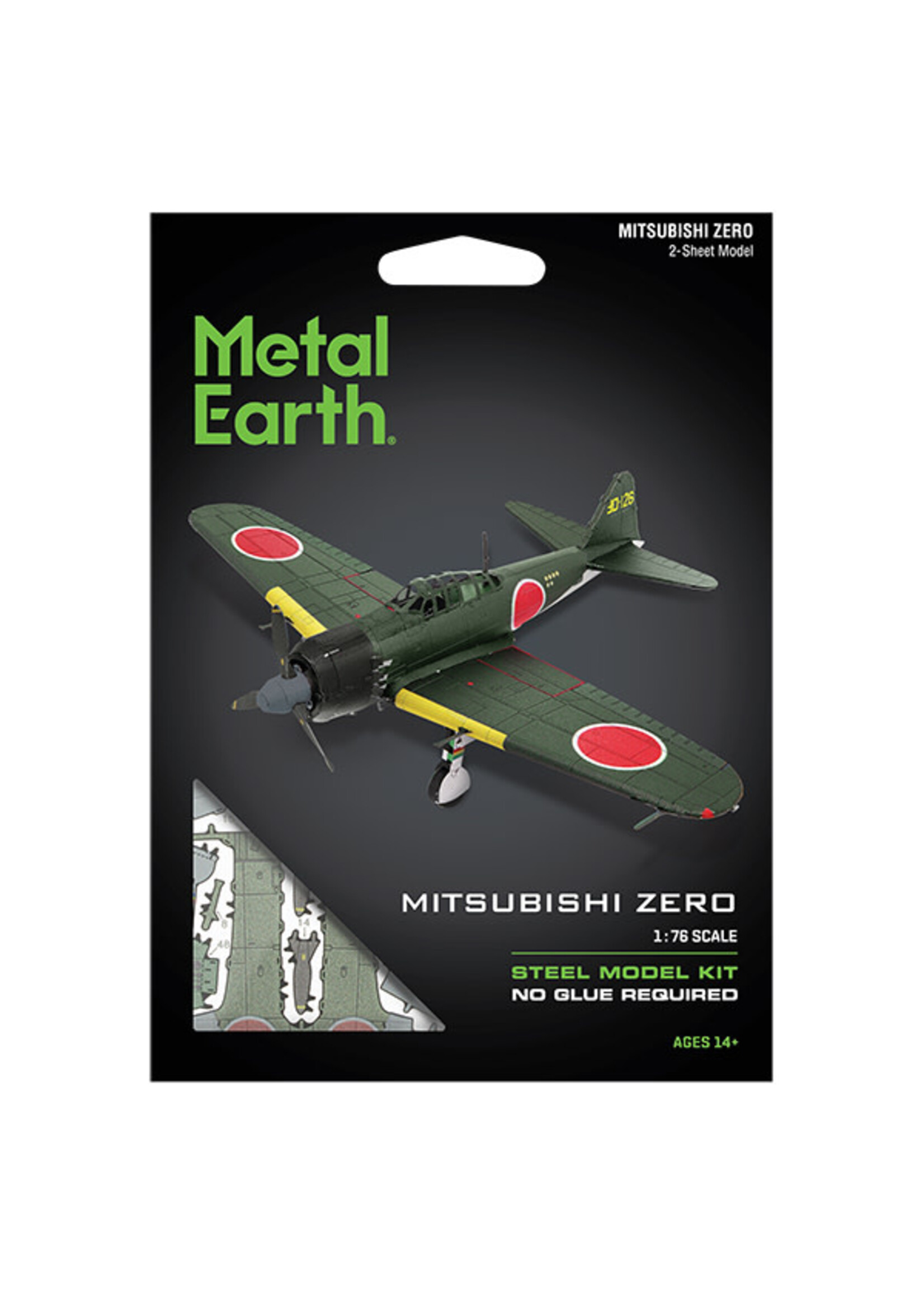 Metal Earth ***ME1012 Mitsubishi Zero