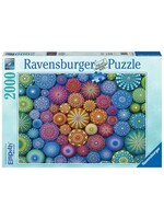 Ravensburger RAV17134 Radiating Rainbow Mandalas (Puzzle2000)
