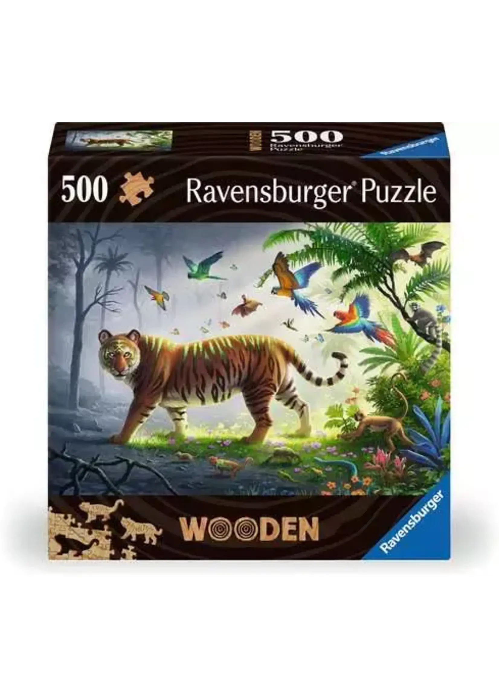 Ravensburger RAV17514 Jungle Tiger (Puzzle500)