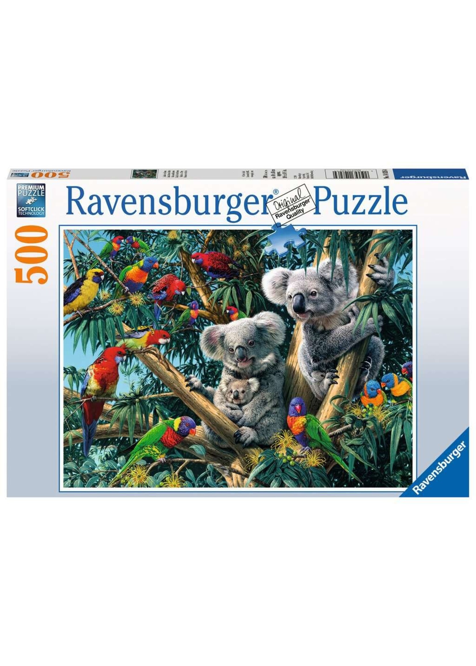 Ravensburger RAV12000206 Koalas in a Tree (Puzzle500)