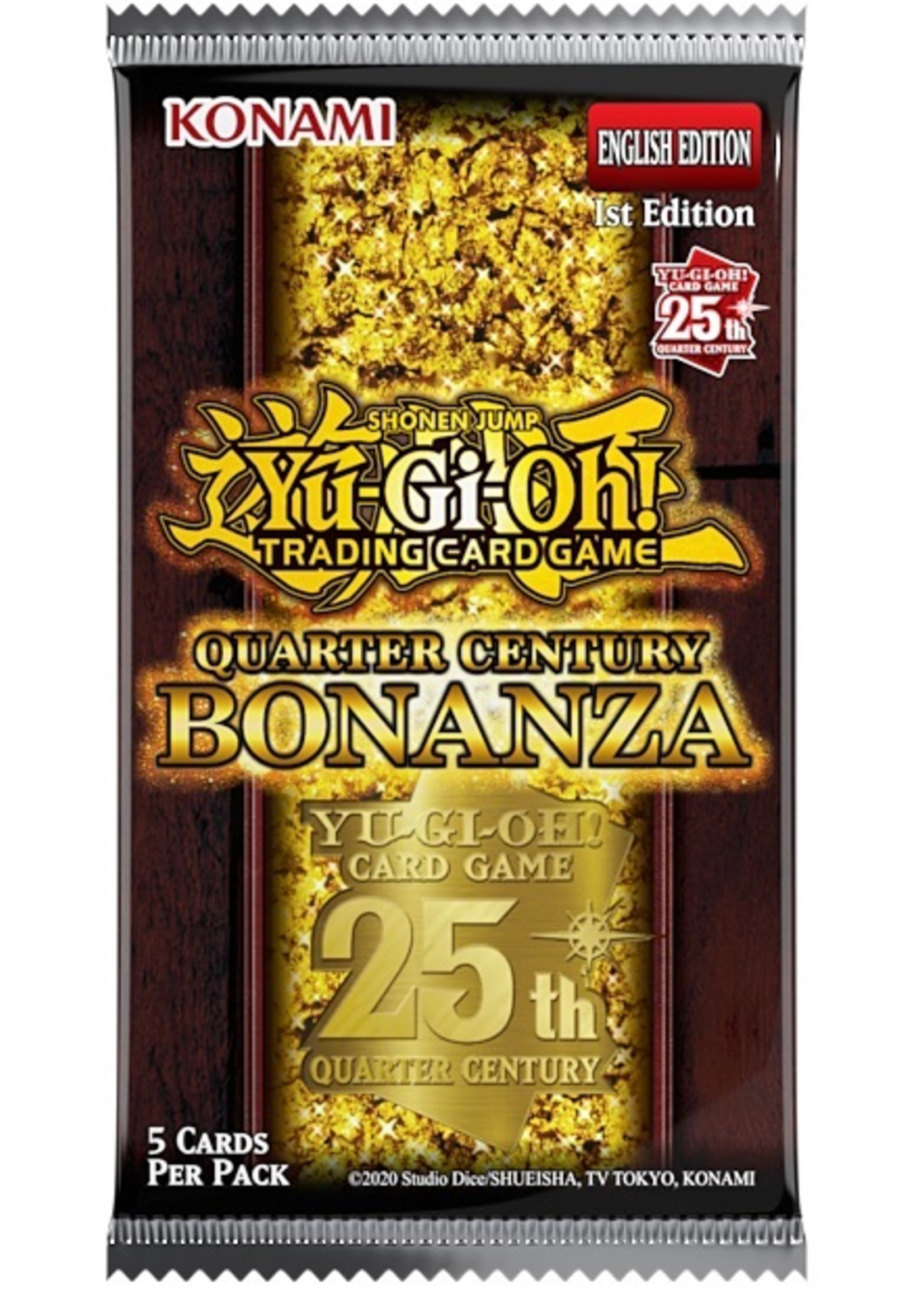 Yu-Gi-Oh! Yu-Gi-Oh! Quarter Century Bonanza Booster (1pc)
