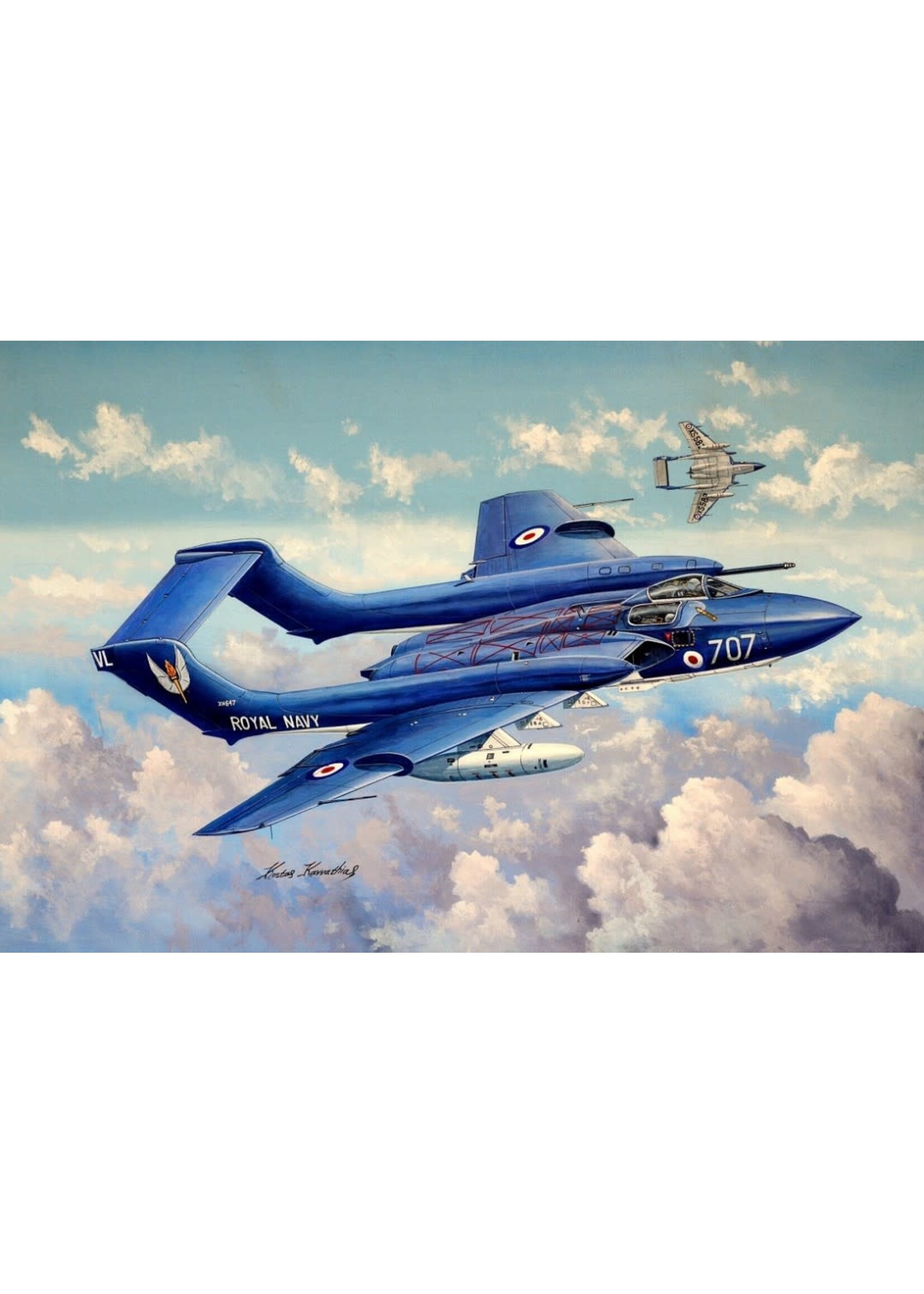 Trumpeter TRU05808 De Havilland DH.110 Sea Vixen Faw.2 (1/48)
