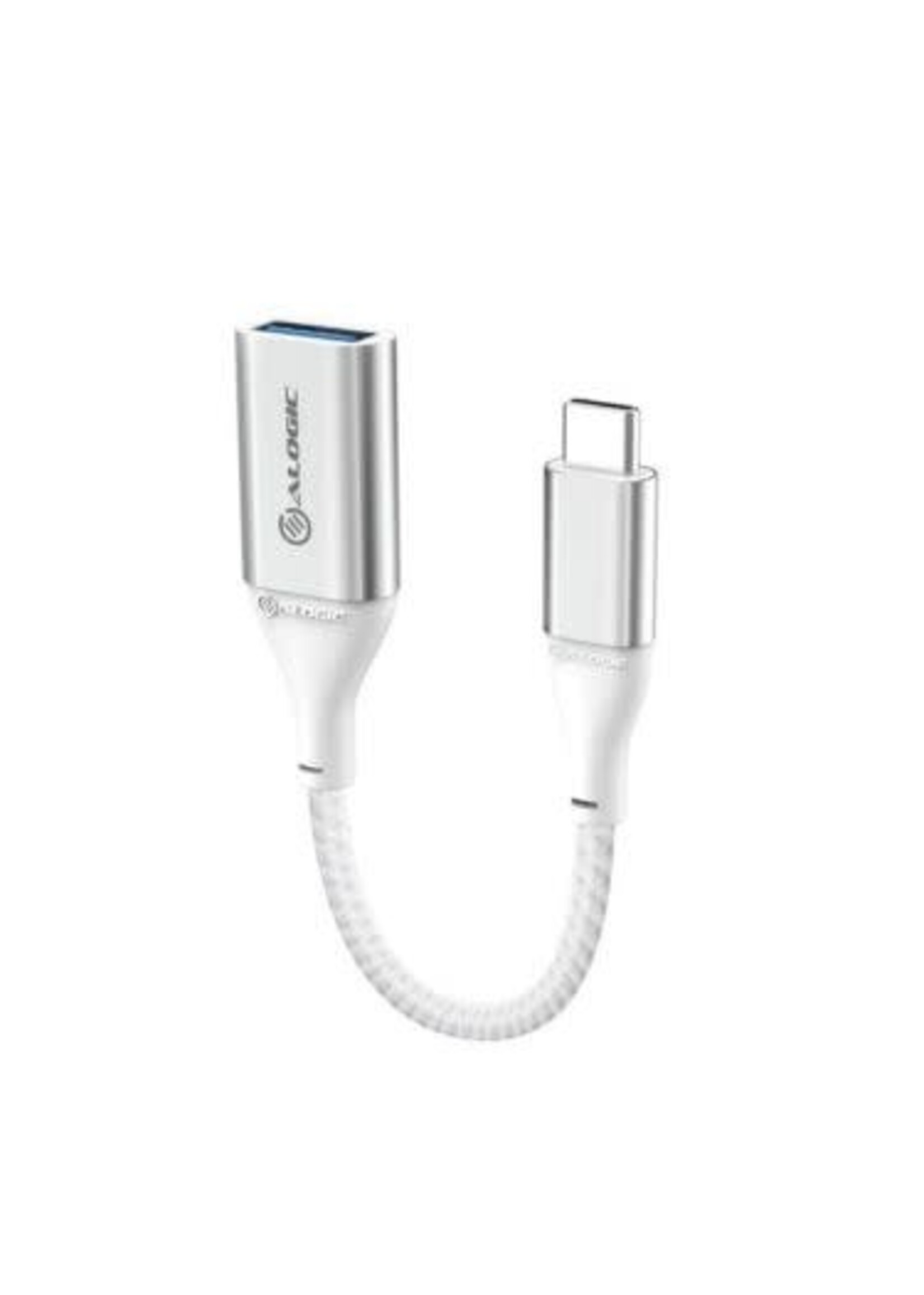 Alogic Adapter USB-C Male to USB-A Female 3.1 6in Ultra- Silver