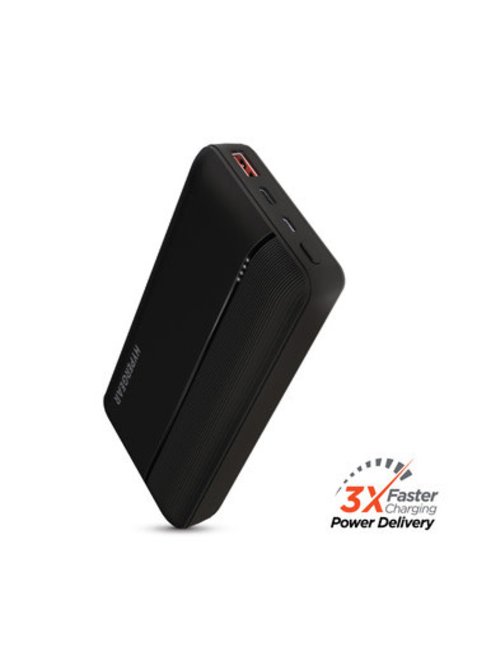 HyperGear HyperGear Powerbank 20000mAh 2 Port USB-A (18W) USB-C (20W) PD Fast Charge – Black
