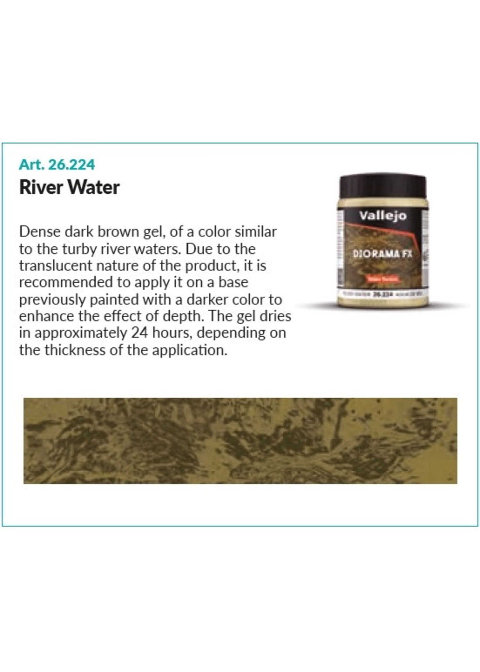 Vallejo VAL26224 River Water (200ml)