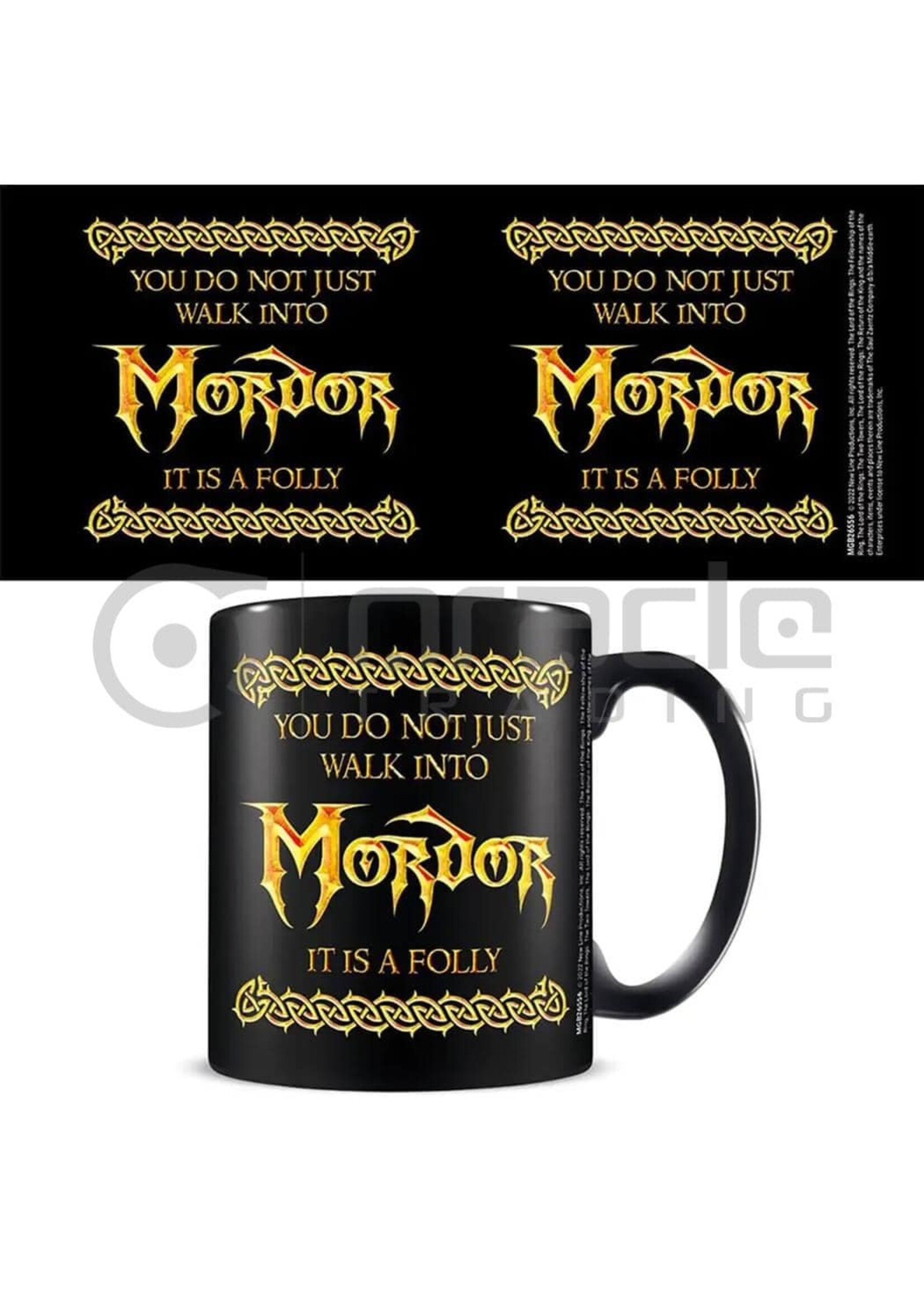 Oracle Lord of the Rings Mug Mordor (Black)