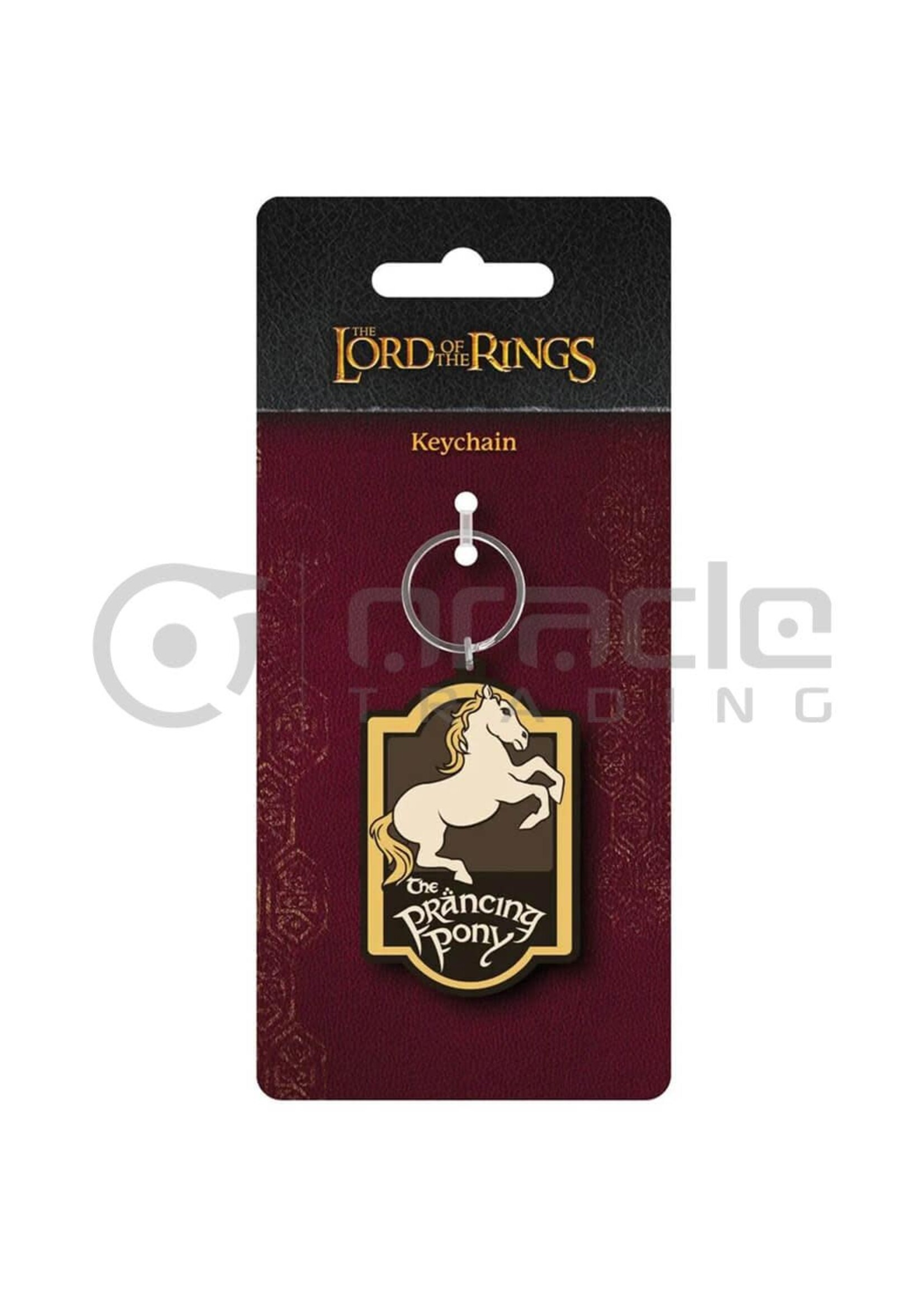 Oracle Lord of the Rings Keychain Prancing Pony