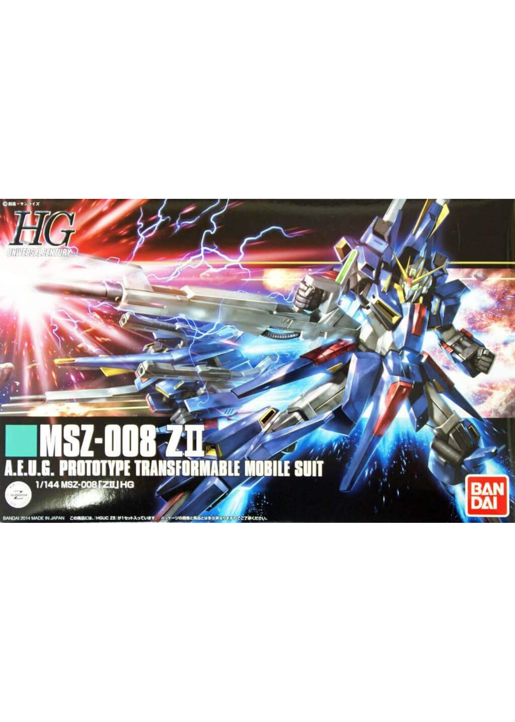 Bandai BNDAI2263509 HGUC MSZ-008 ZII (1/144)