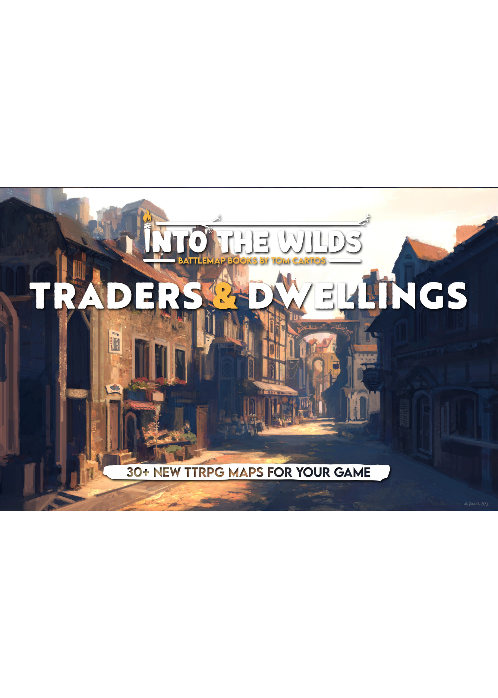 Tom Cartos Battle Mat Book Traders & Dwellings
