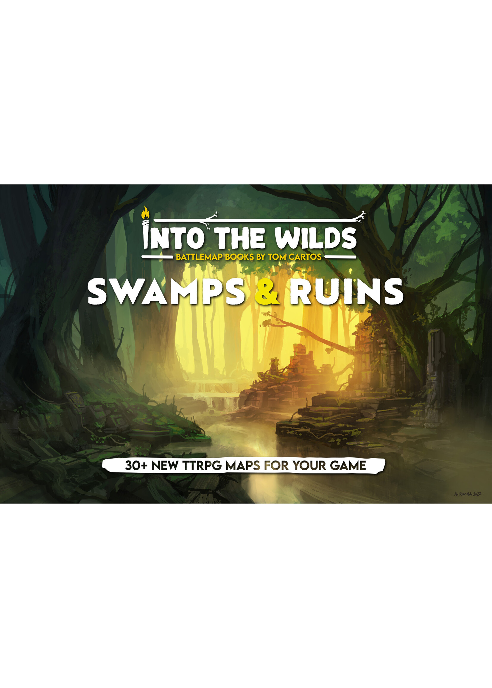 Tom Cartos Battle Mat Book Swamps & Ruins