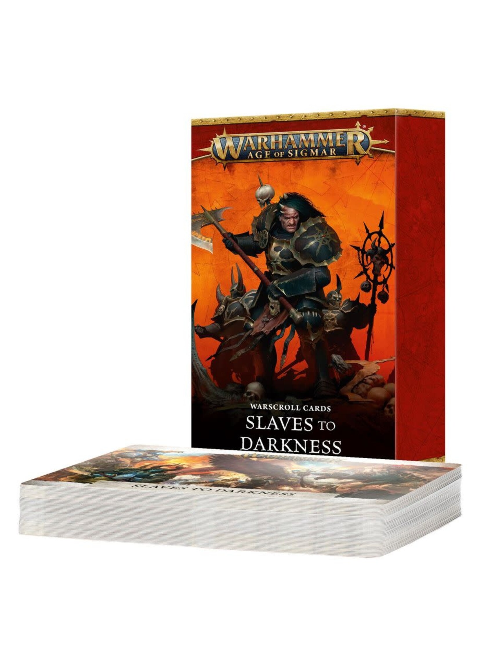 AoS WarScroll Cards Slaves to Darkness (2024)
