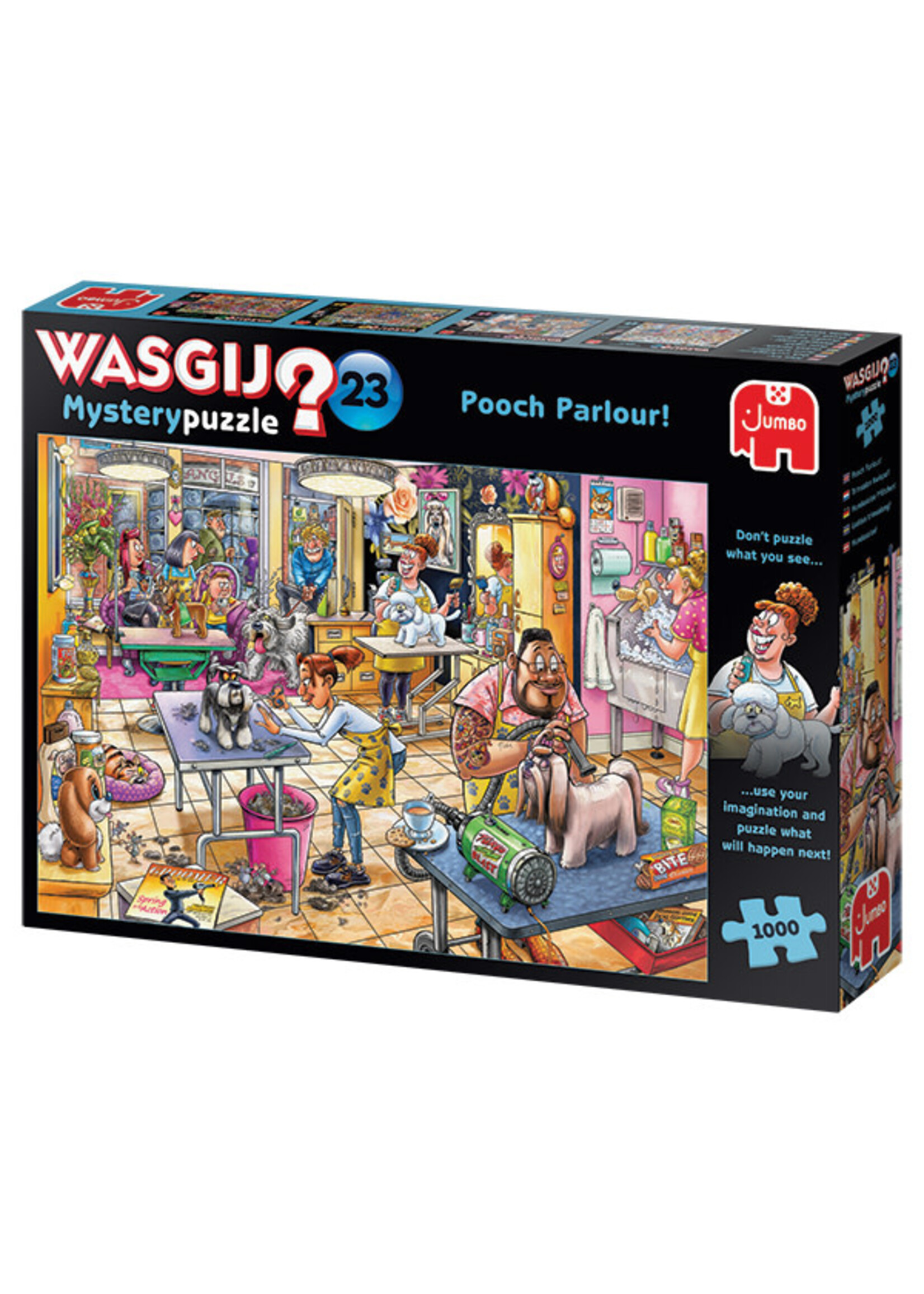Jumbo JUM25018 WASGIJ Pooch Parlour (Puzzle1000)