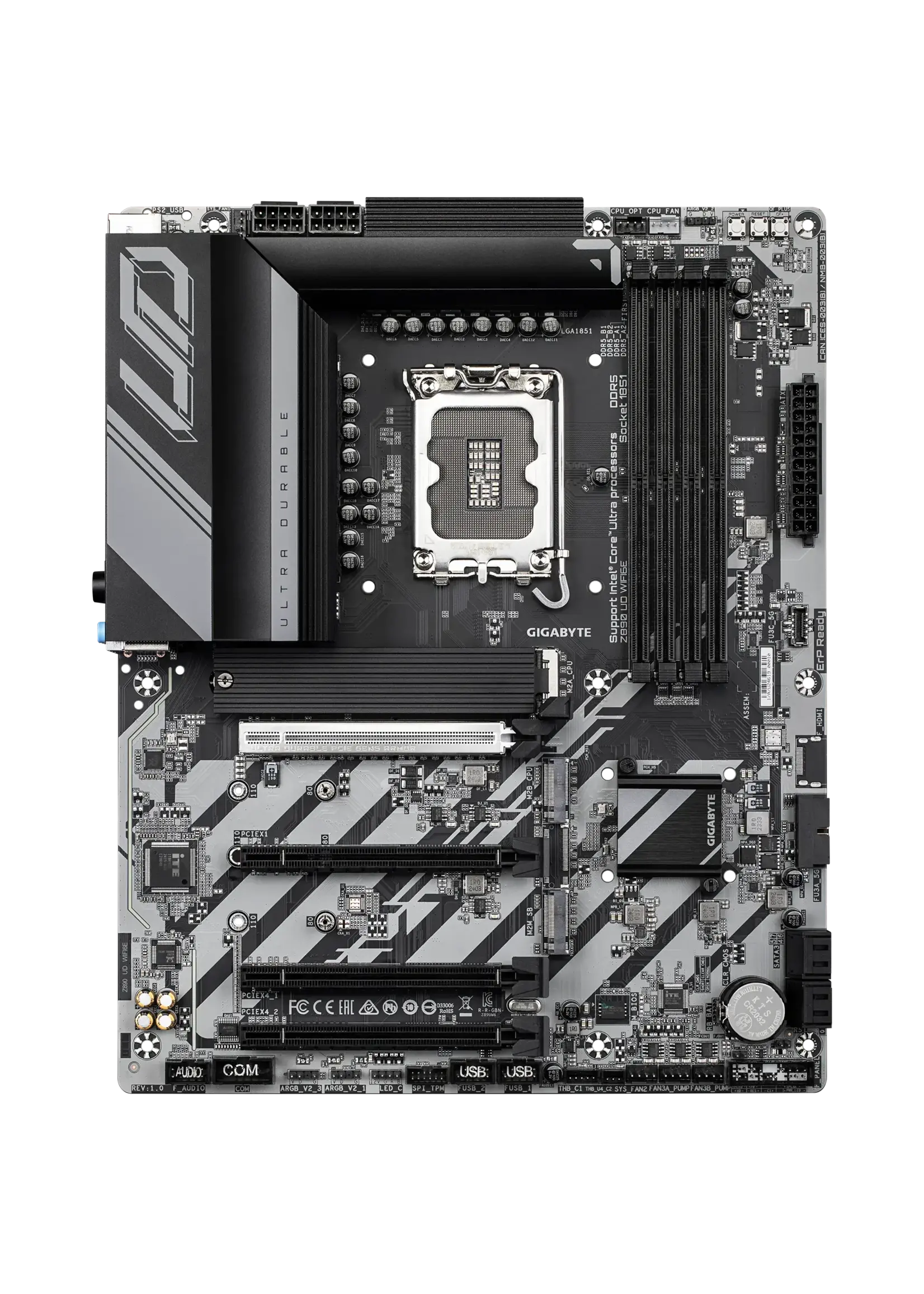 Gigabyte Gigabyte Z890 UD WiFi6E Intel LGA 1851 DDR5 Motherboard
