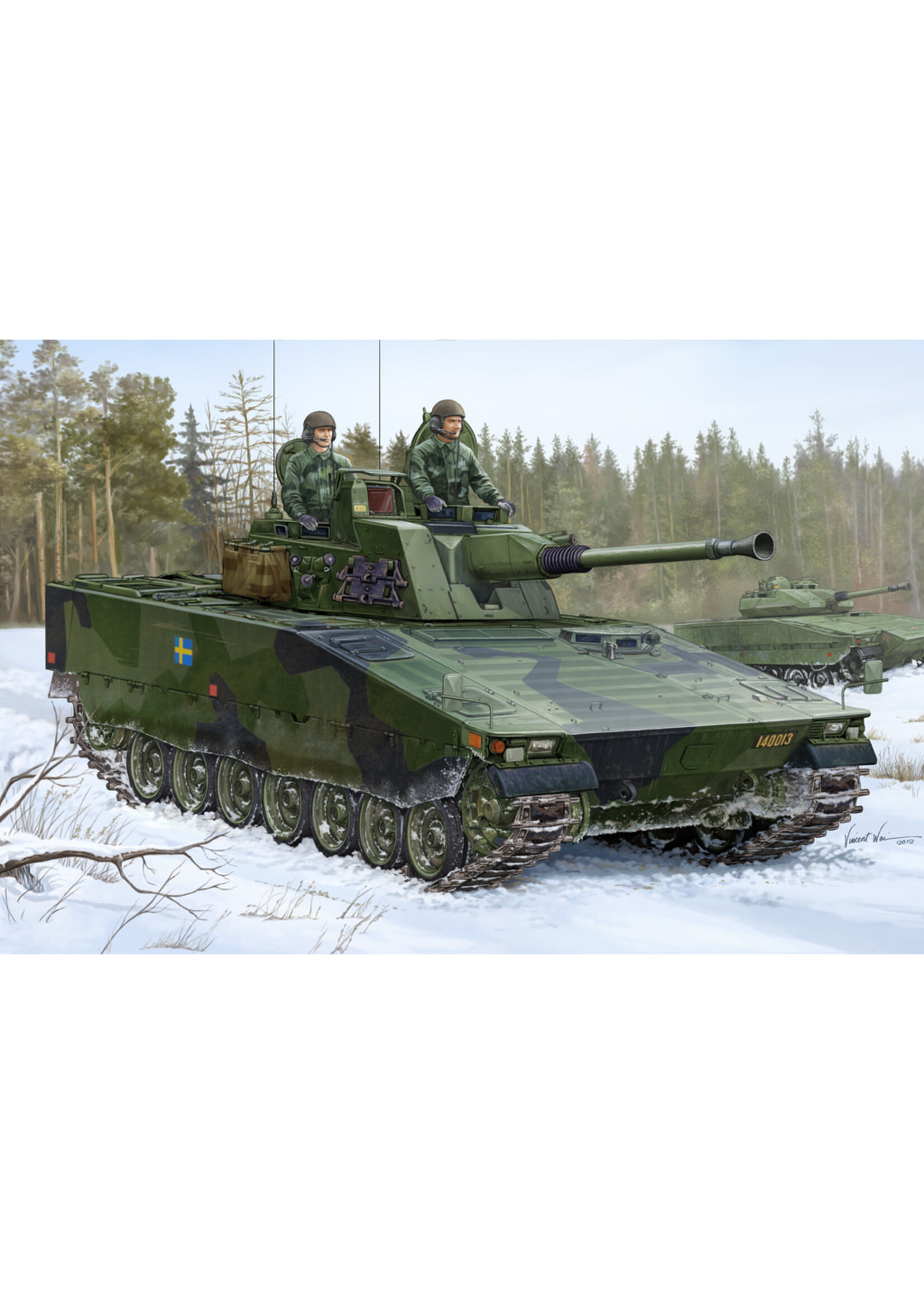 Hobby Boss HBOSS82474 Swedish CV90-40 IFV (1/35)