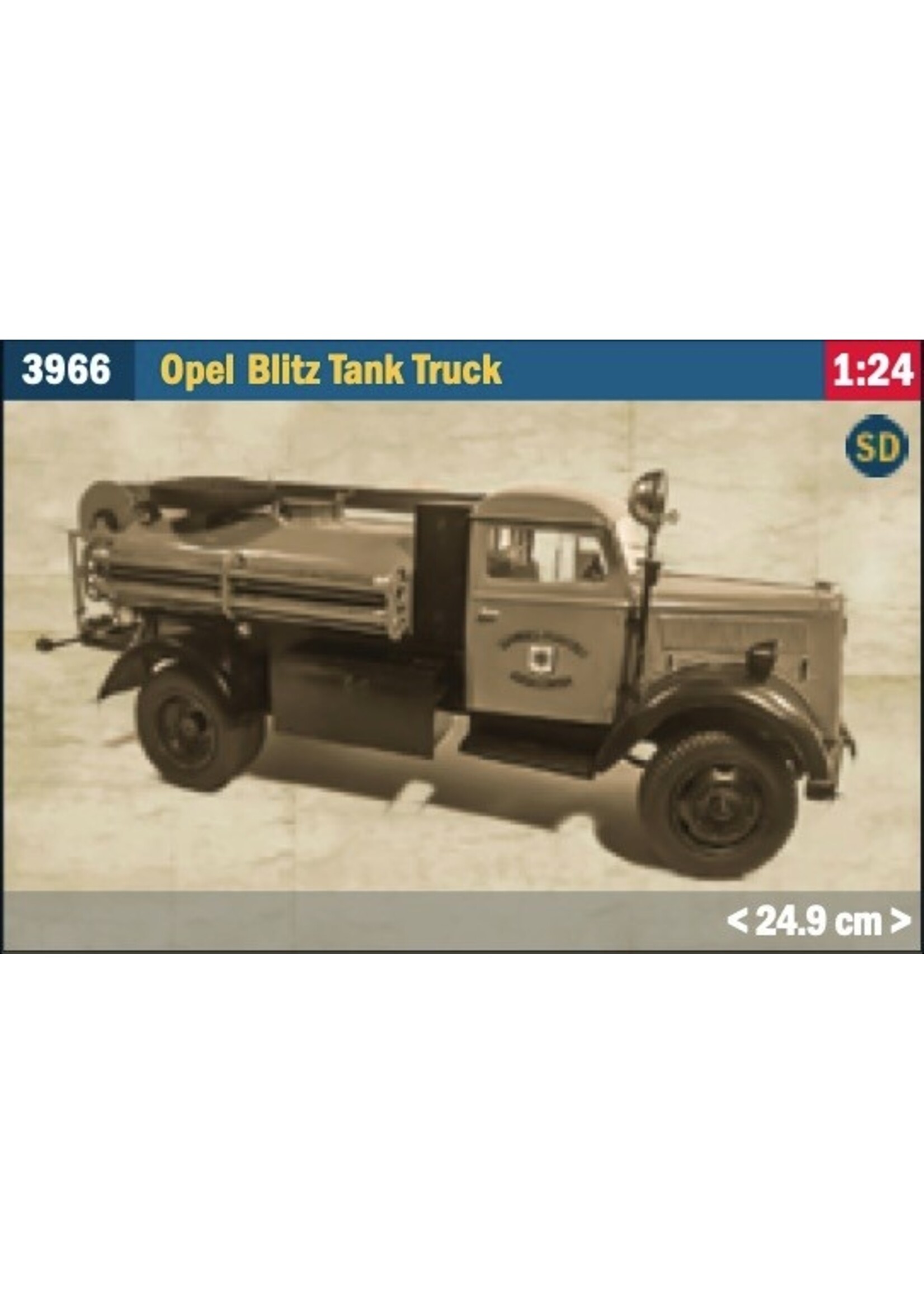 Italeri ITA3966 Opel Blitz Tank Truck (1/24)