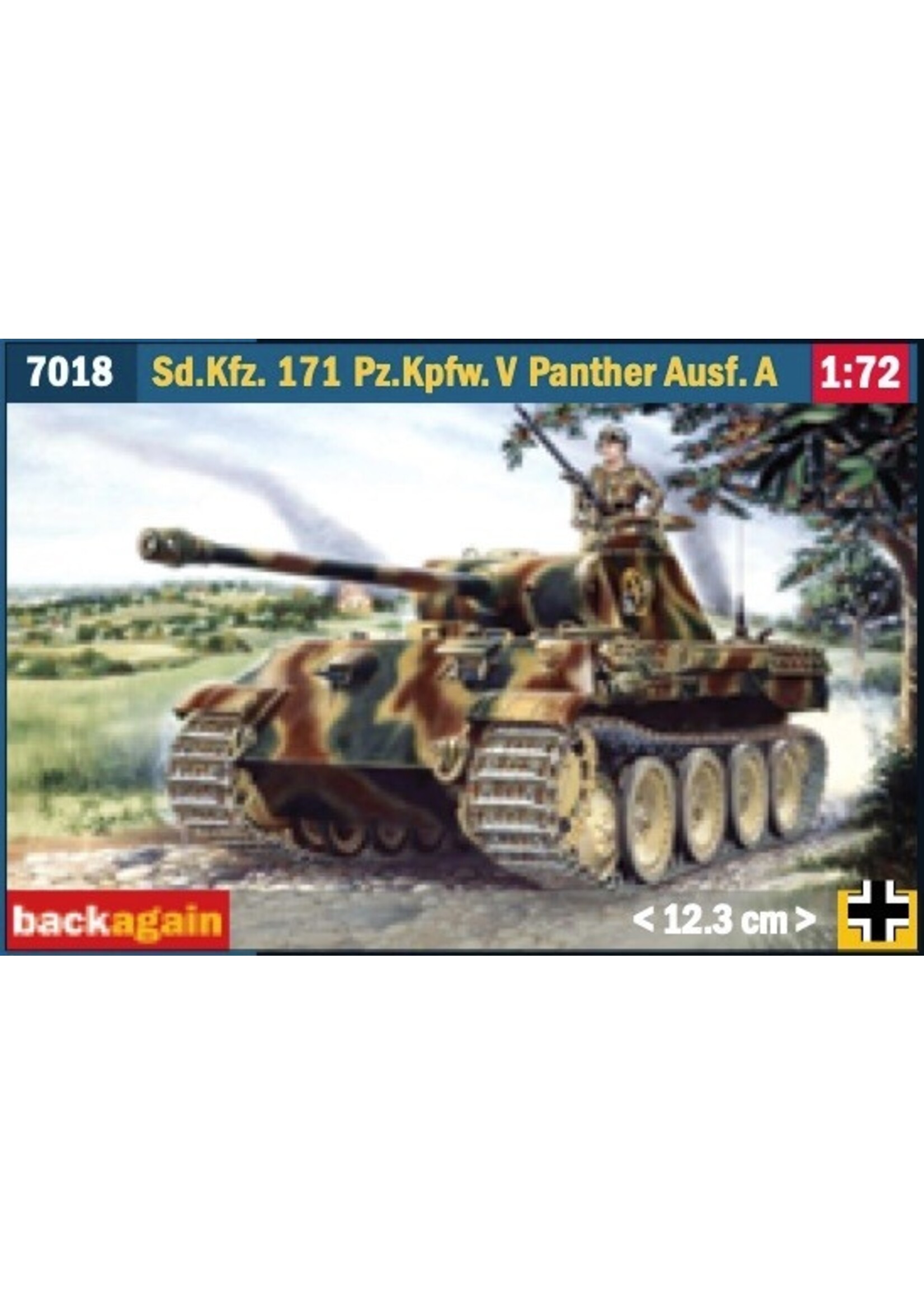 Italeri ITA7018 Pz.Kpfw.V Panther A (1/72)