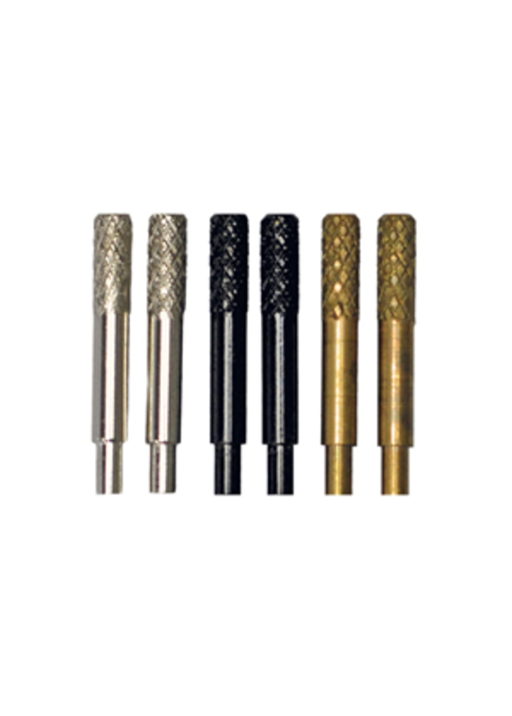 Cribbage Pegs Metal (6 pegs in 3 colors)