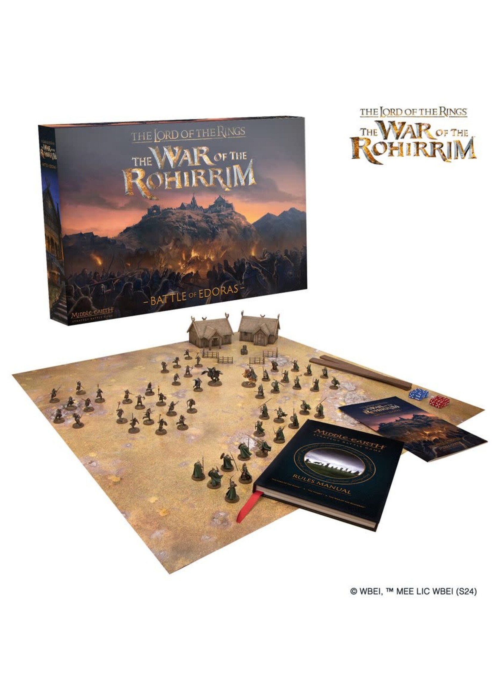 The Lord of the RIngs The War of the Rohirrim Battle of Edoras Box Set