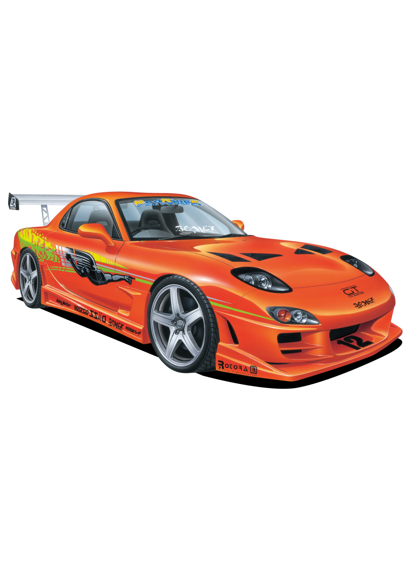 Aoshima AOS06399 1999 Mazda Bomex FD3S RX-7 (1/24)