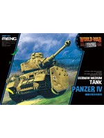MENG MENGWWT013 German Medium Tank Panzer IV World War Toons