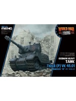 MENG MENGWWT015 German Heavy Tank Tiger P World War Toons