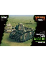 MENG MENGWWT016 French Heavy Tank Char B1 World War Toons
