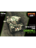 MENG MENGWWT017 British Infantry Tank Churchill World War Toons