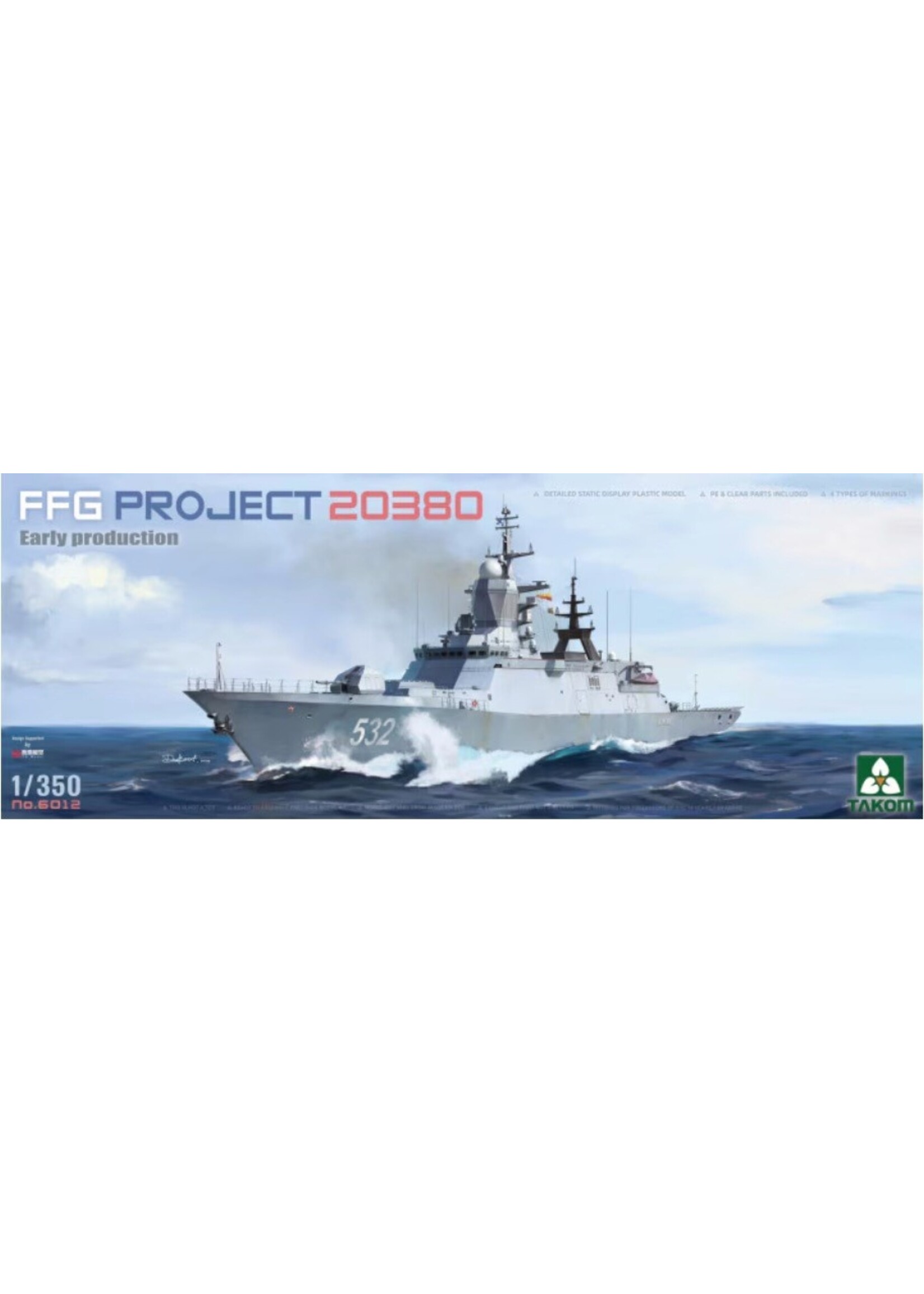 Takom TAK6012 FFG Project 20380 Early Production (1/350)