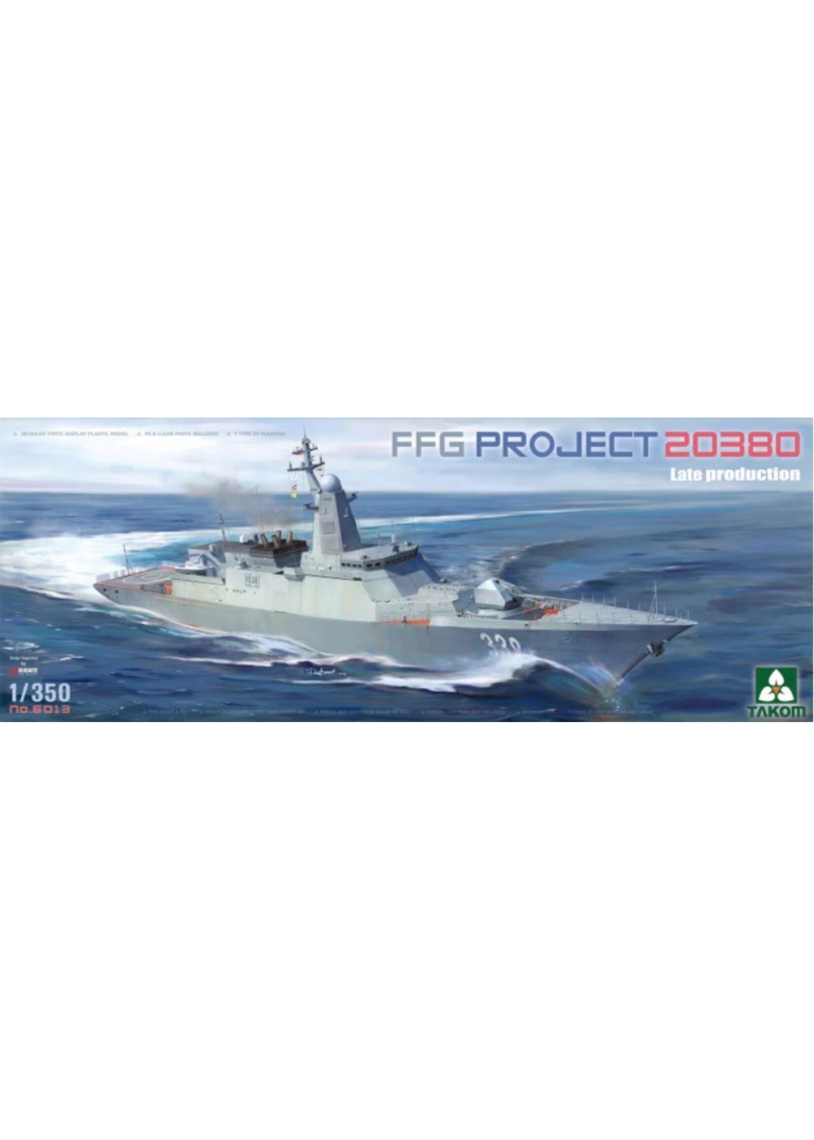 Takom TAK6013 FFG Project 20380 Late Production (1/350)