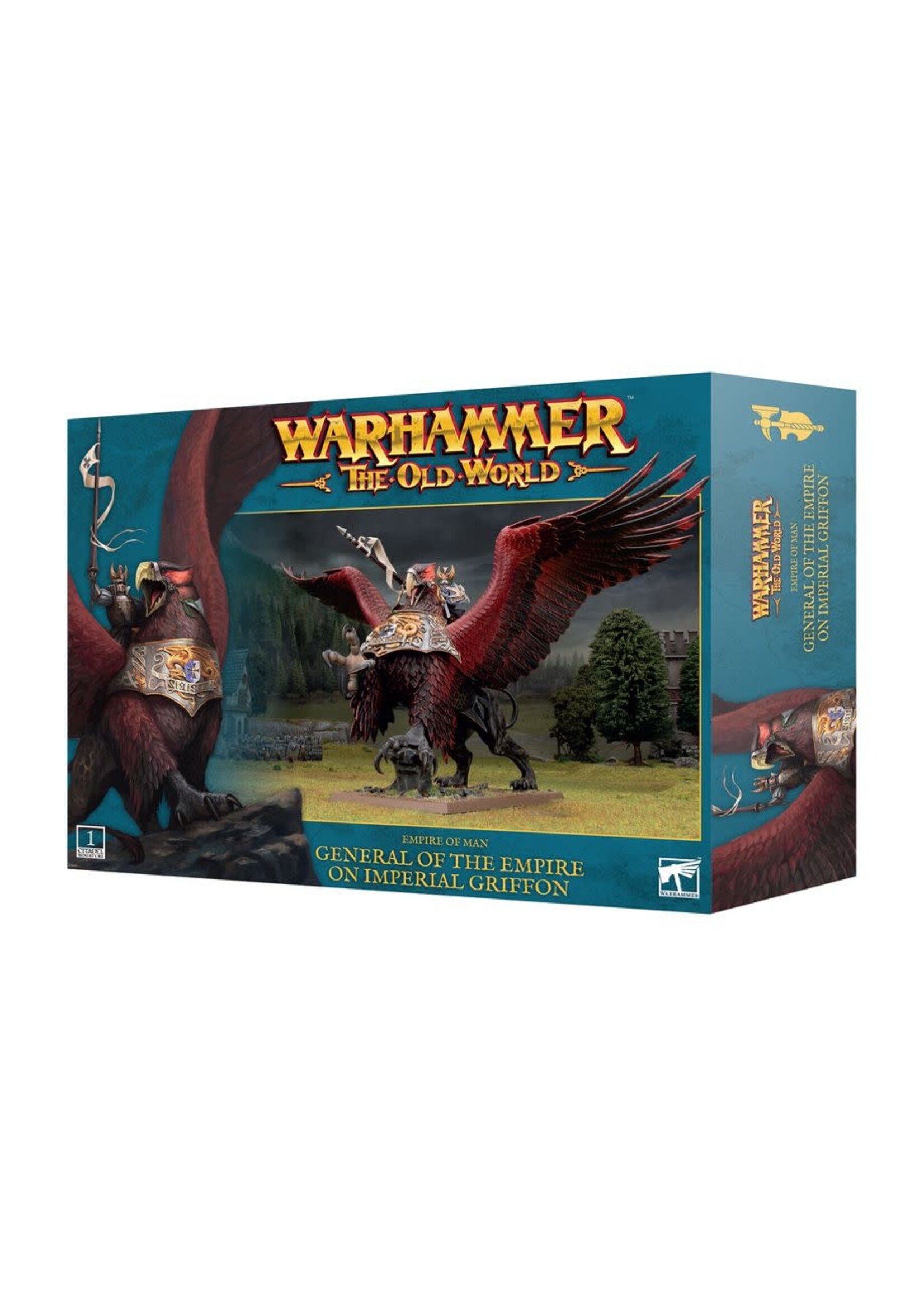 Old World Empire of Man General of the Empire on Imperial Griffon