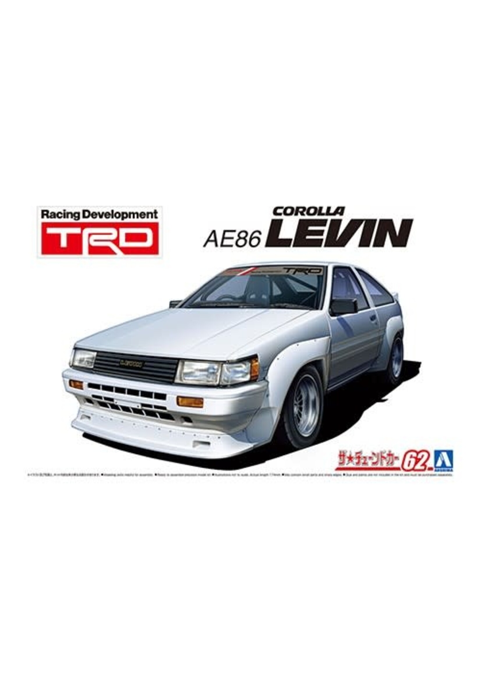 Aoshima AOS-20092 1983 Toyota Corolla AE86 Levin (1/24)