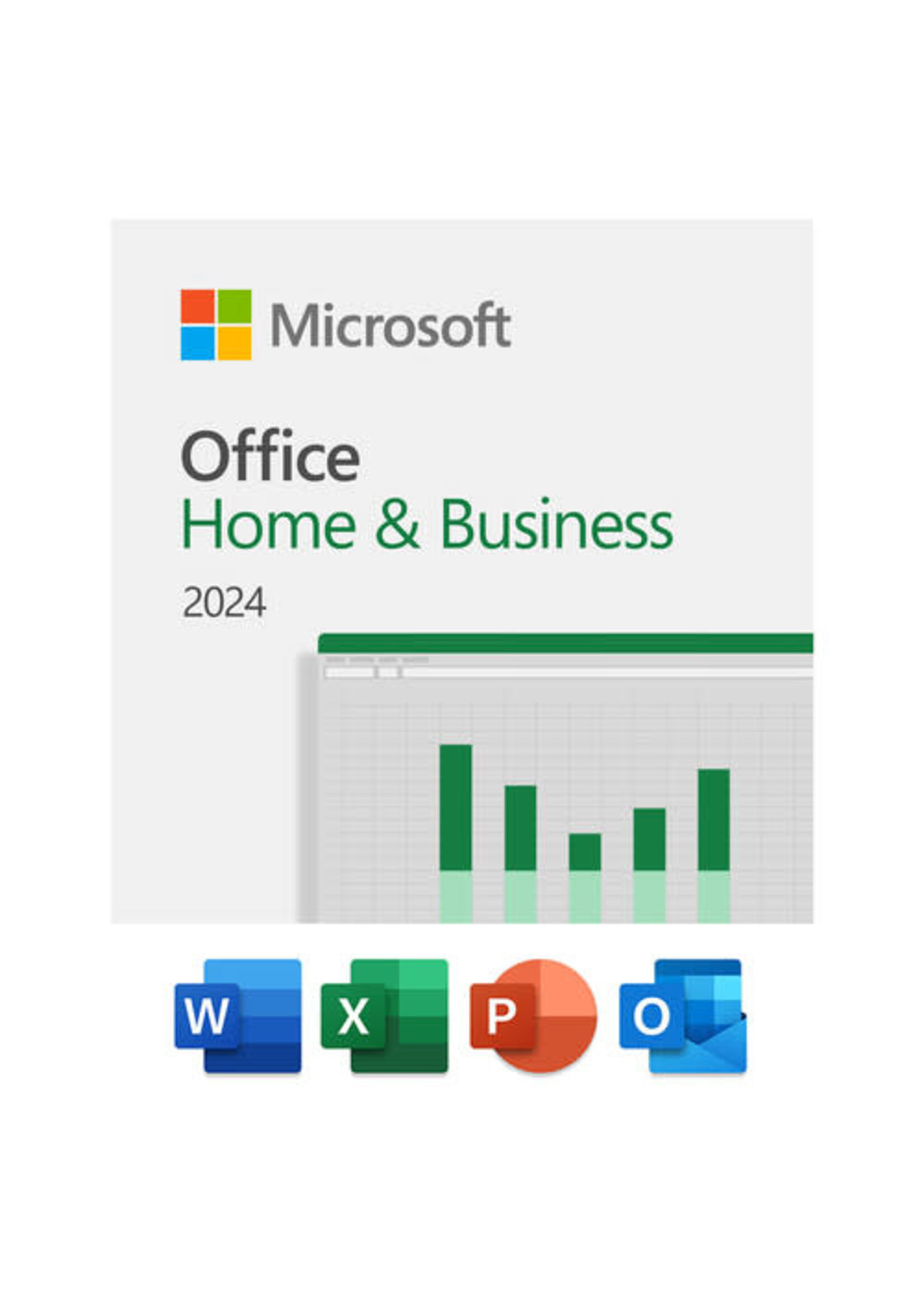 Microsoft Microsoft Office Home & Business 2024 English  Medialess