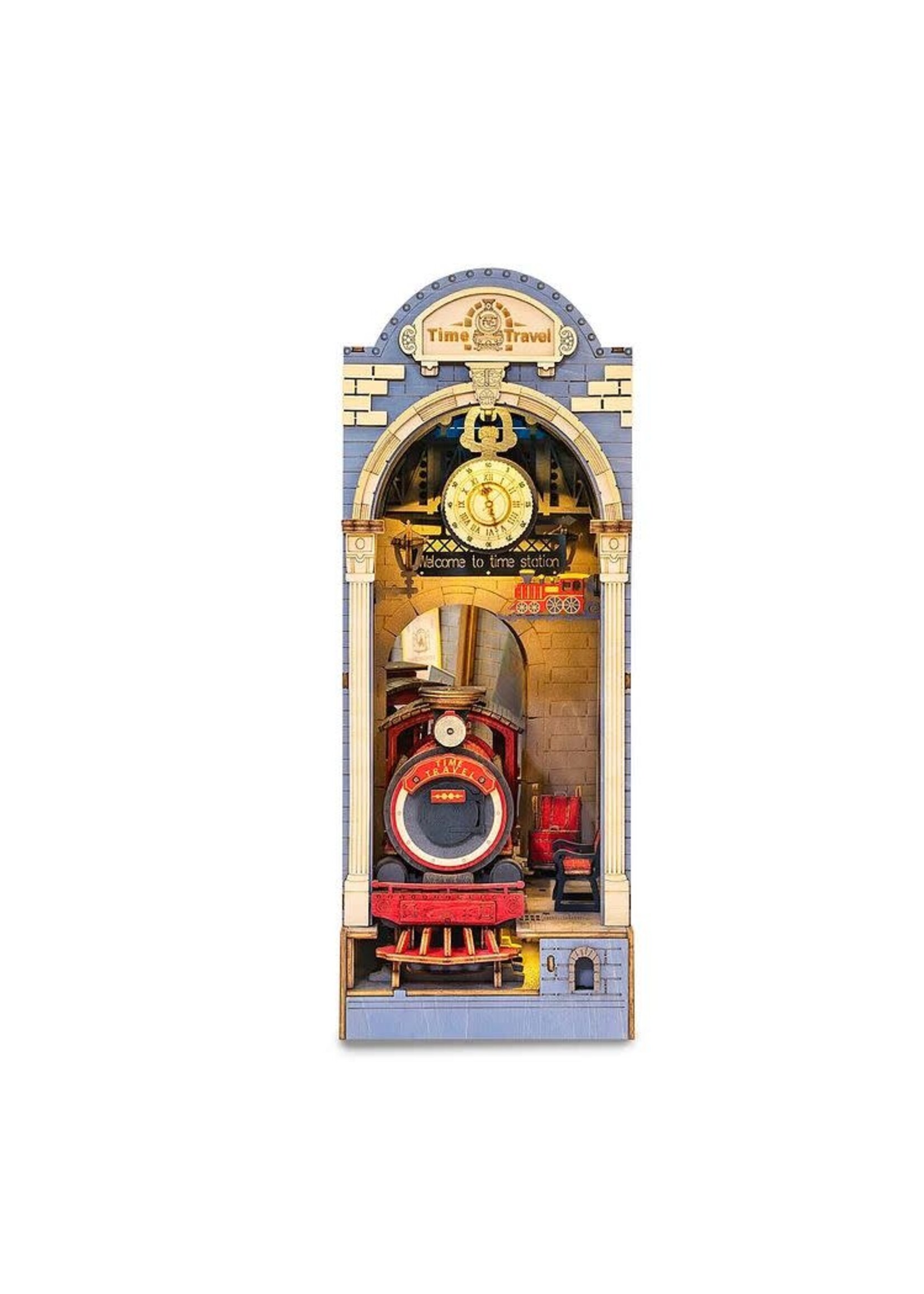 ROKR ROKRGB04 Time Travel Book Nook Shelf Insert