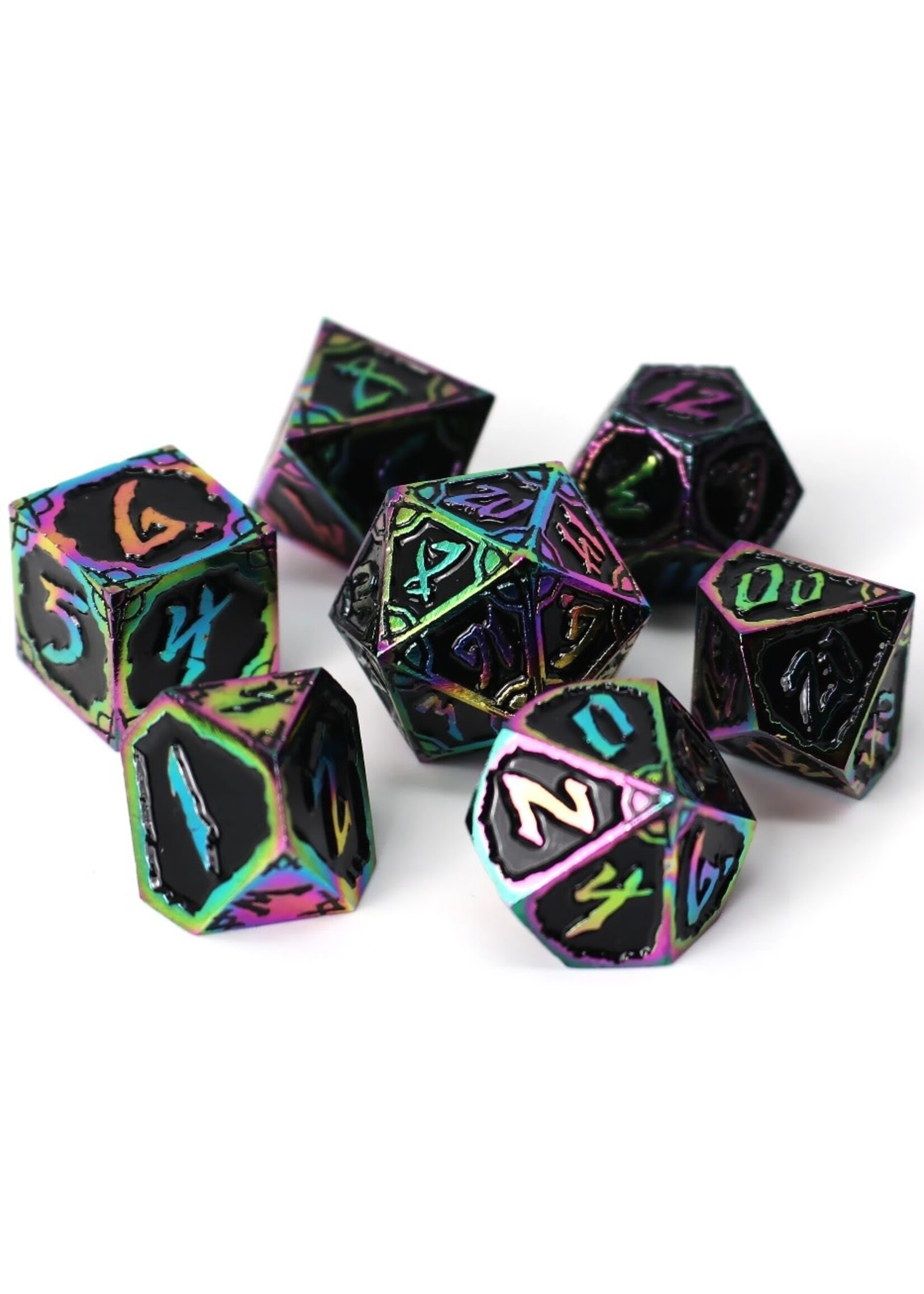 Die Hard Dice RPG M0508020 7pc Metal Dark Nexus Hexbreaker