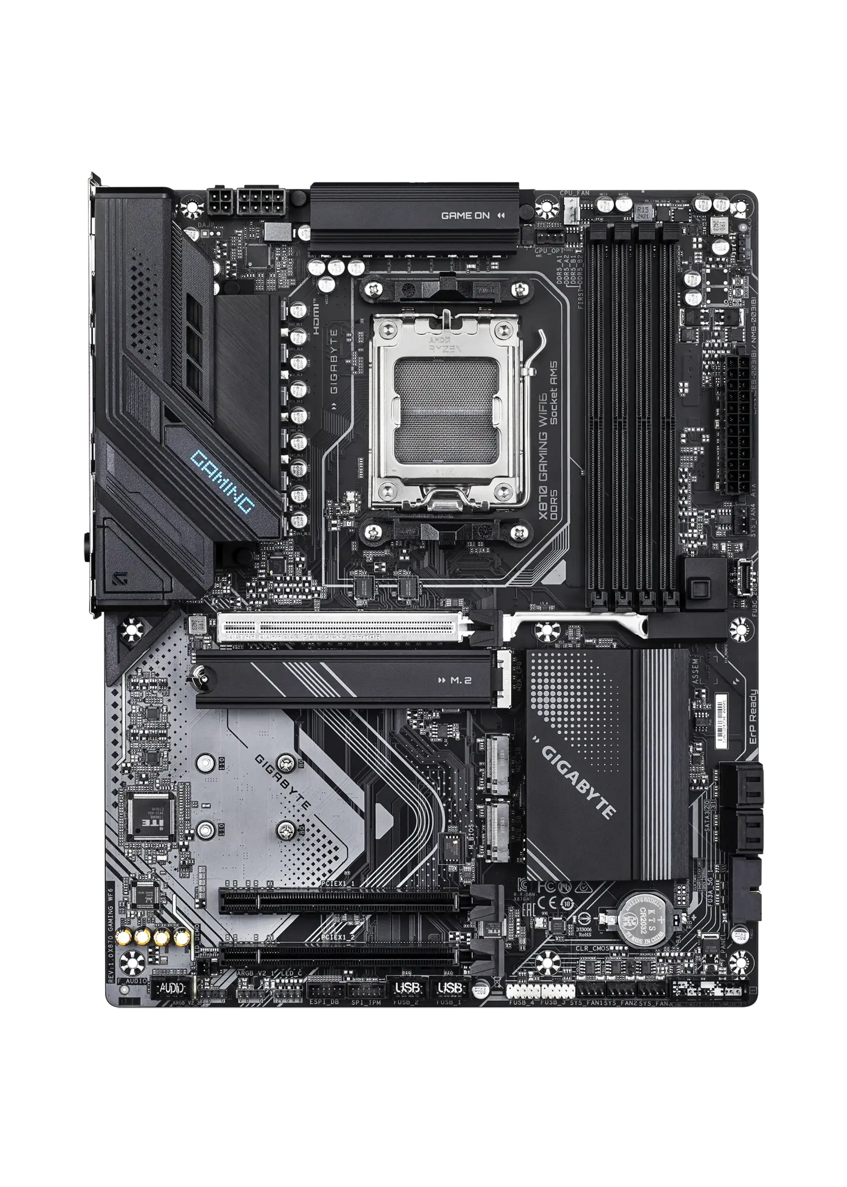 Gigabyte Gigabyte X870 Gaming WiFi6 AMD AM5 DDR5 Motherboard
