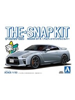 Aoshima AOS Nissan GT-R Metal Silver SnapKit (1/32)